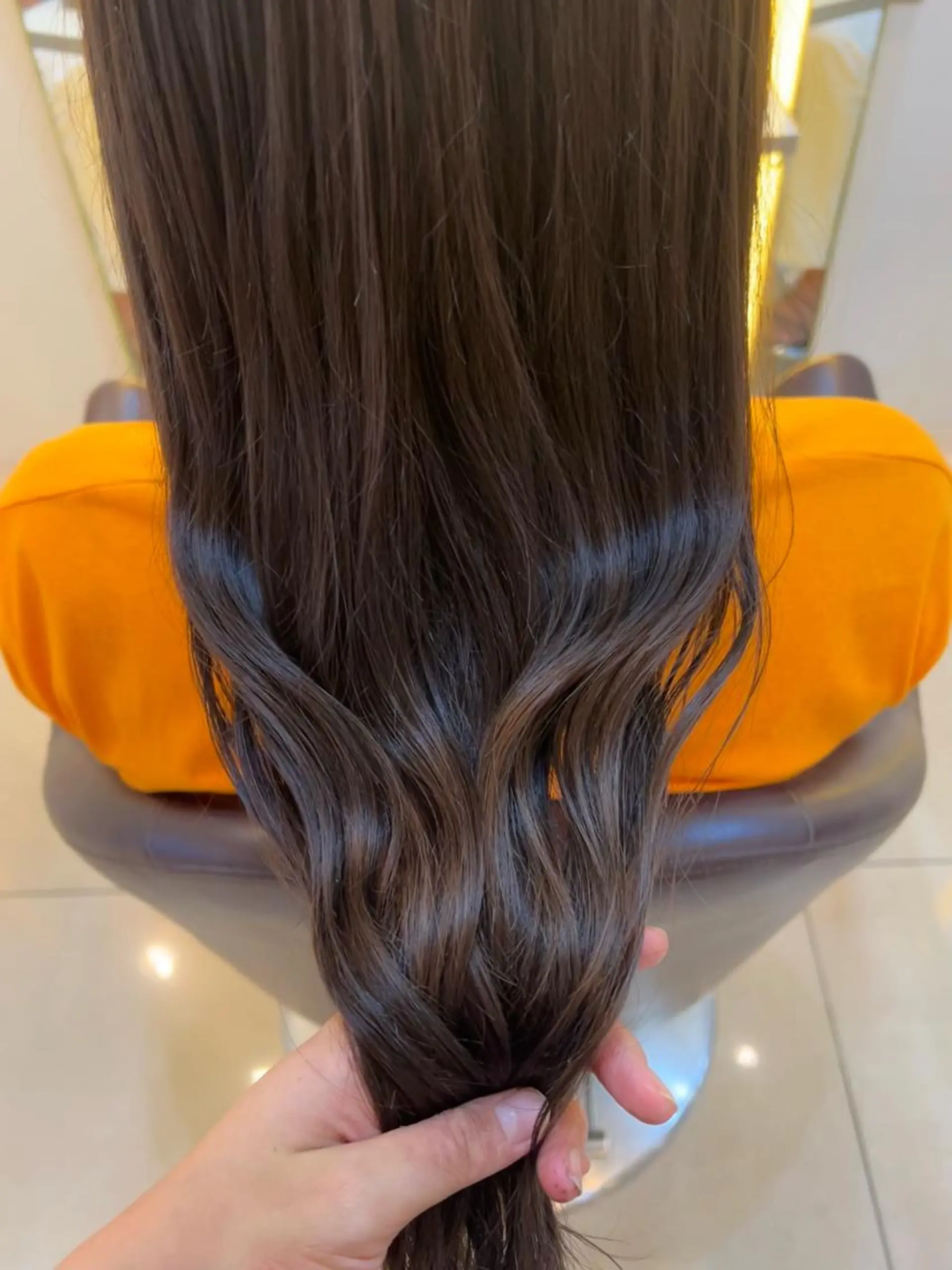 ロング カラー ヘアカラー 🌺まなみ/ うる艶カラー🌺のヘアスタイル