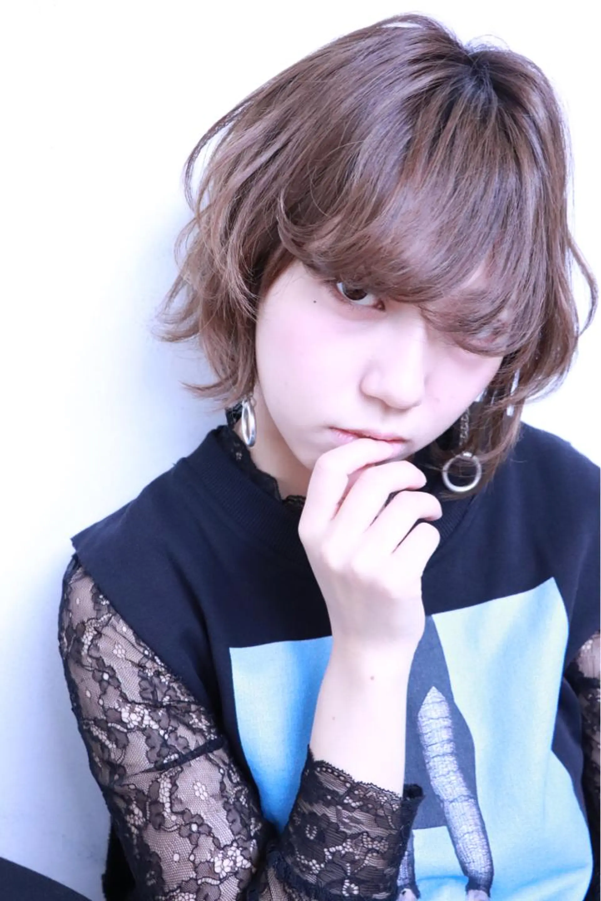 ショート カラー ヘアアレンジ エクステの神様 ▫️原島ユウヤ▫️のヘアスタイル