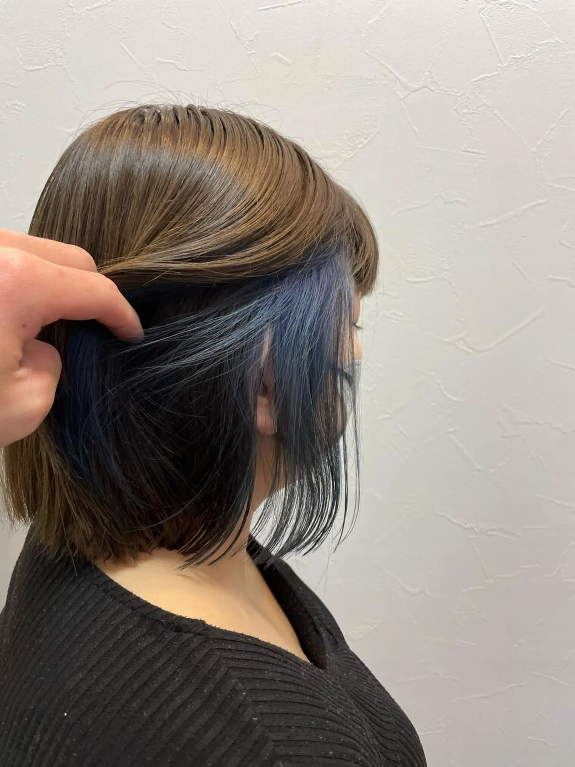 ショート カラー ブリーチ インナーカラー カット ヘアカラー トリートメント 阿部 海翔のヘアスタイル