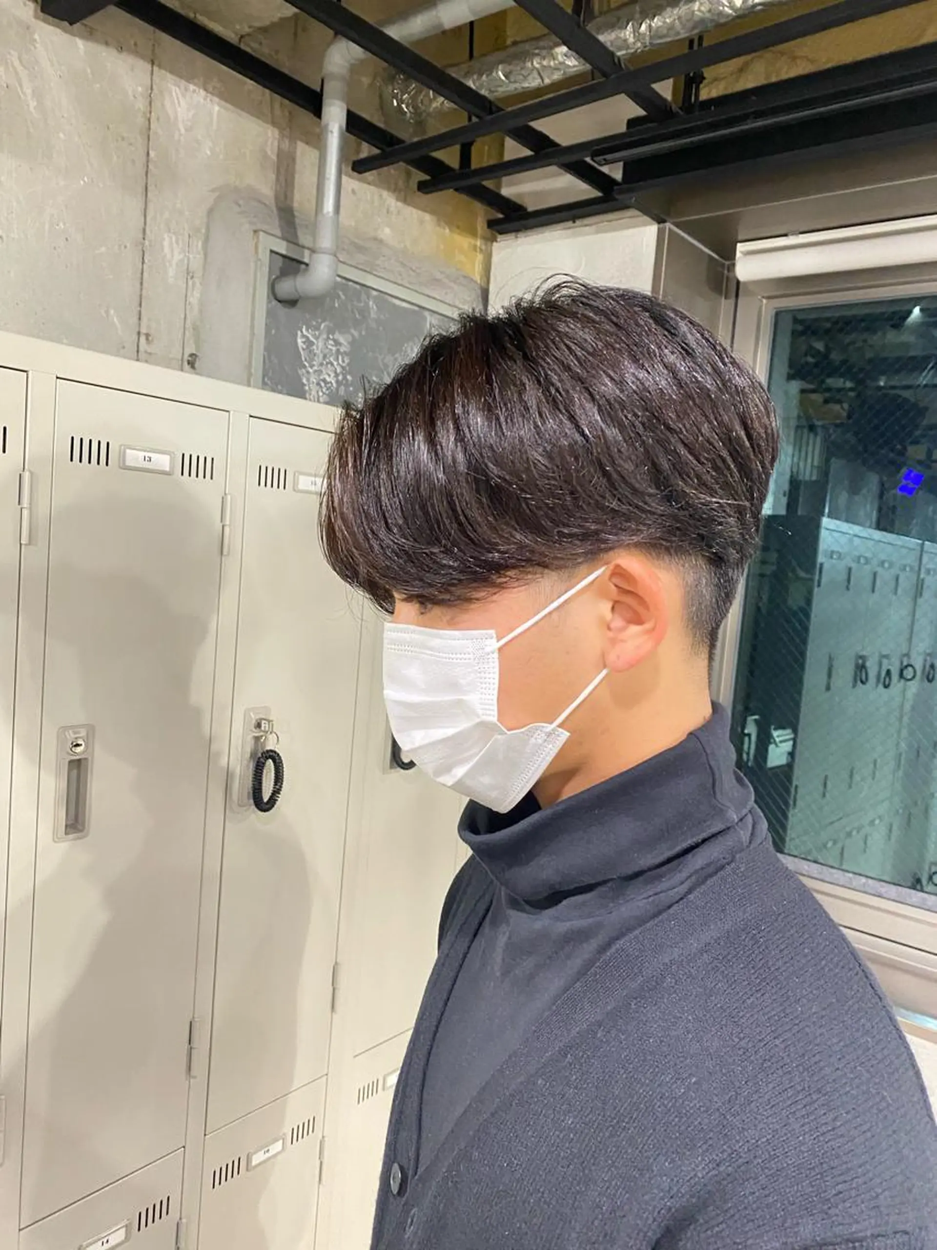 ショート パーマ メンズ 🟦ニュアンス/メン ズパーマ横浜🟦のヘアスタイル