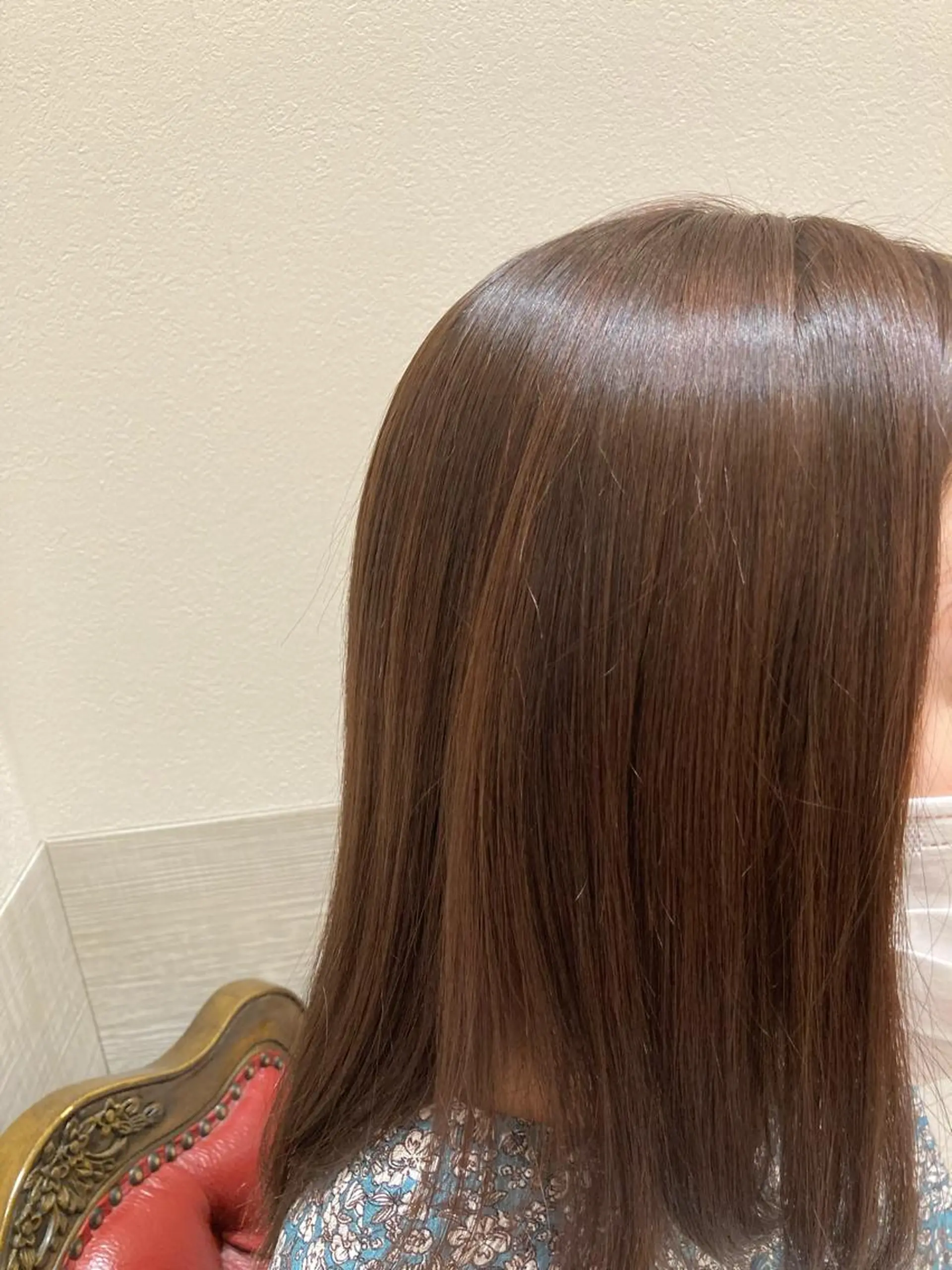 ミディアム 佐藤 睦月のヘアスタイル