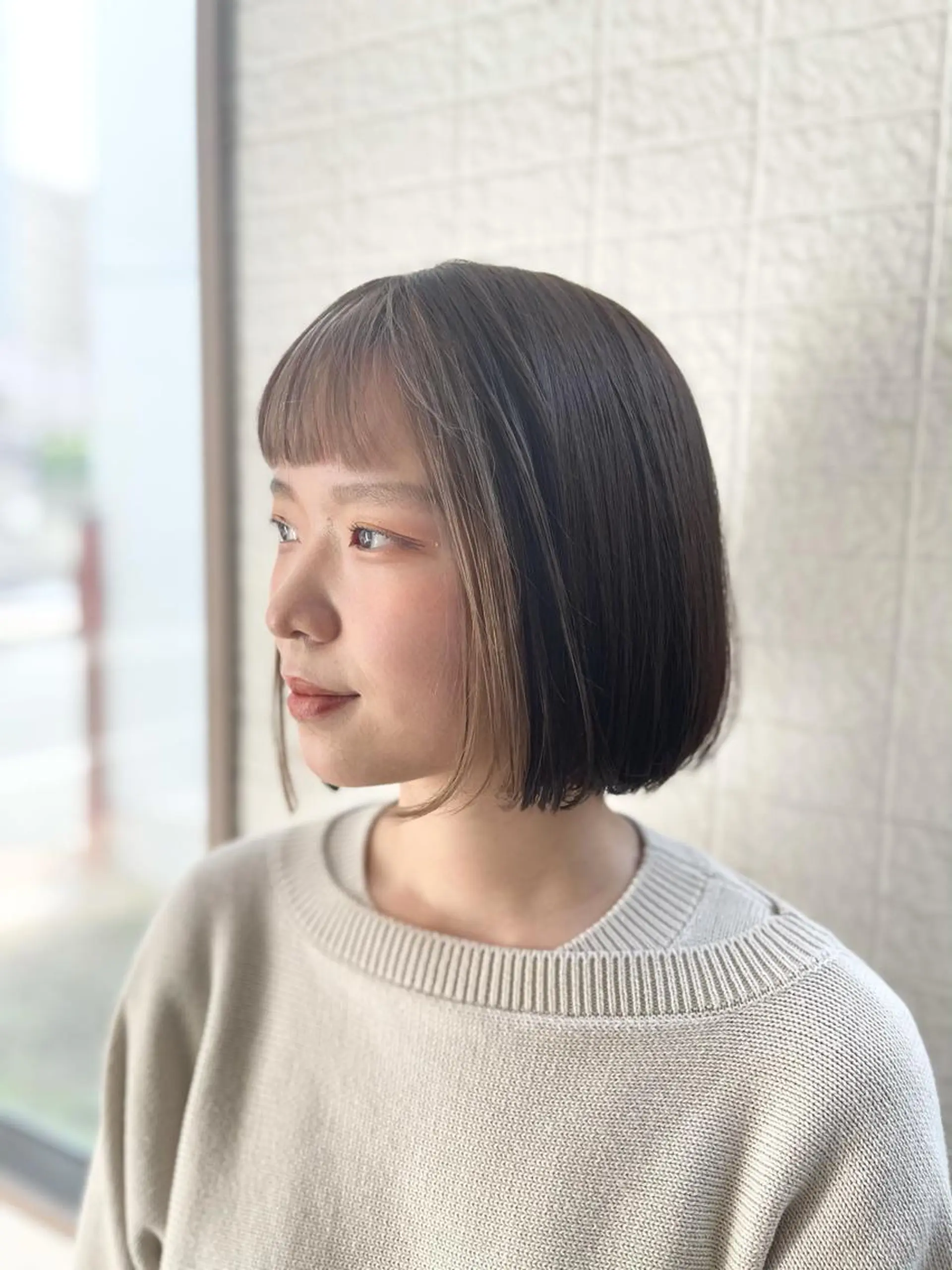 ショート カラー カット ヘアカラー トリートメント 藤井 廉のヘアスタイル