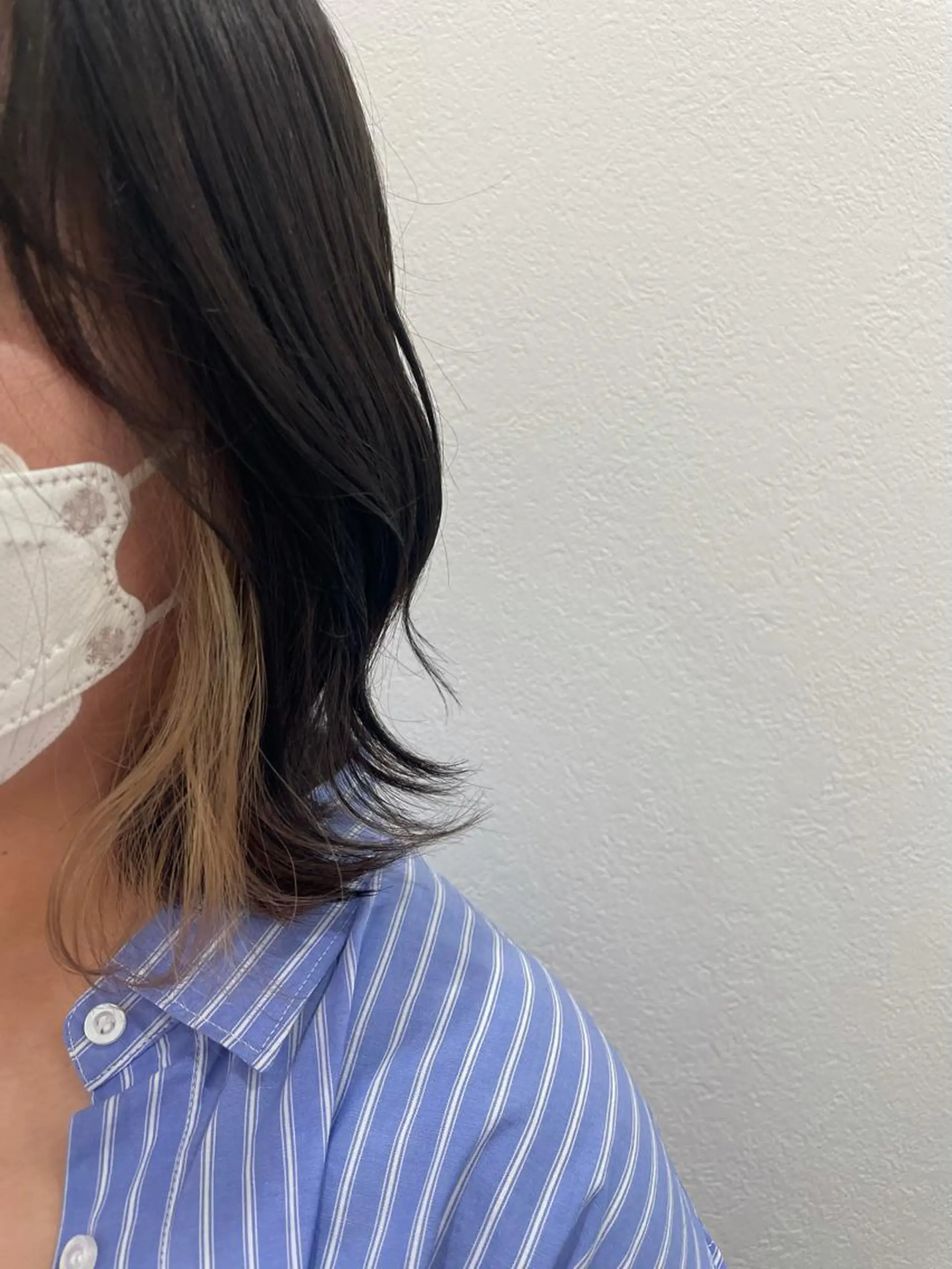 ミディアム カラー カット ヘアカラー hair'sBEAU LiEn所属・山本 愛永のヘアスタイル