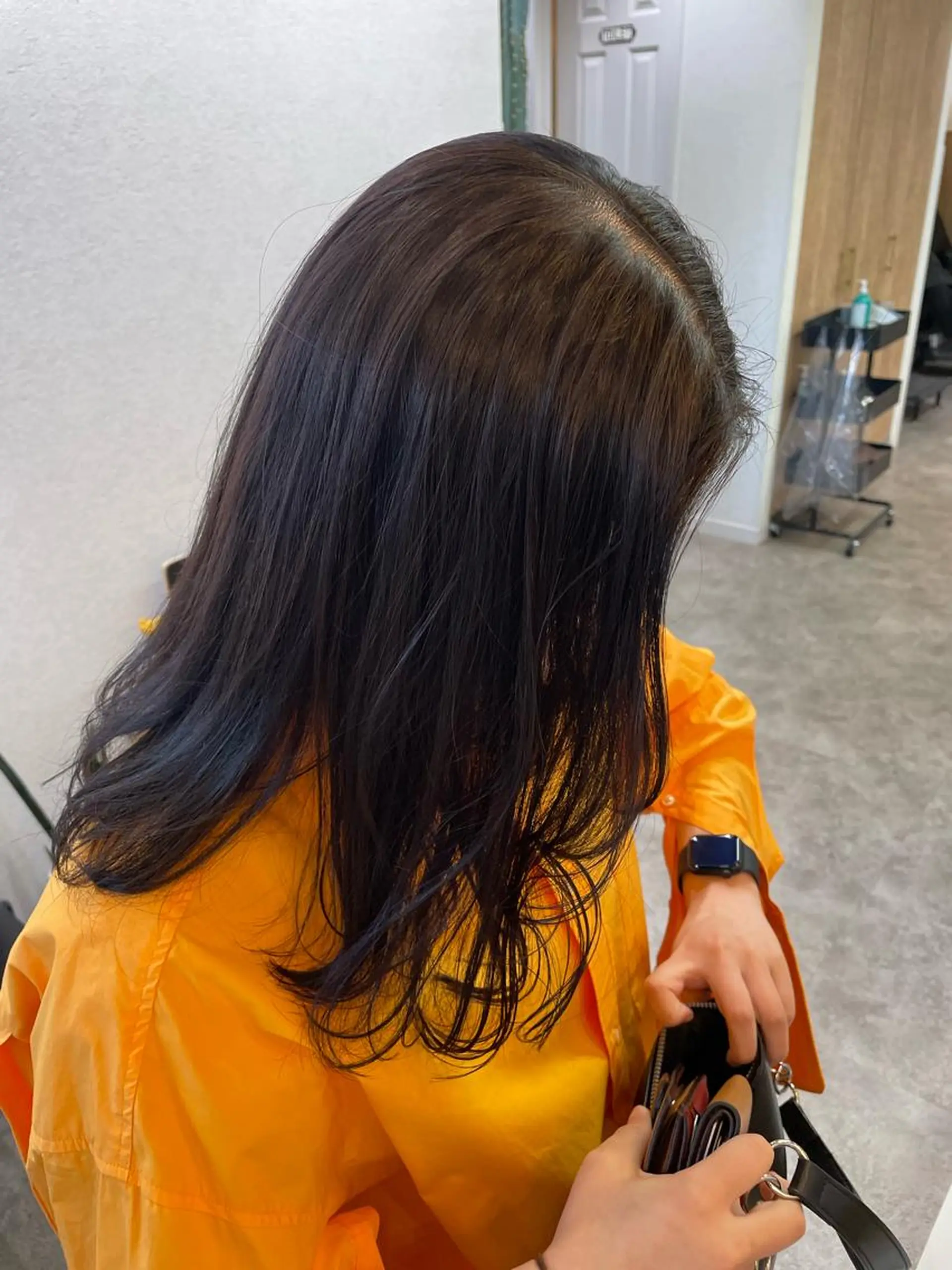 セミロング カラー ヘアカラー トリートメント ブリーチ/ハイトーン 🌏💊RAINEのヘアスタイル