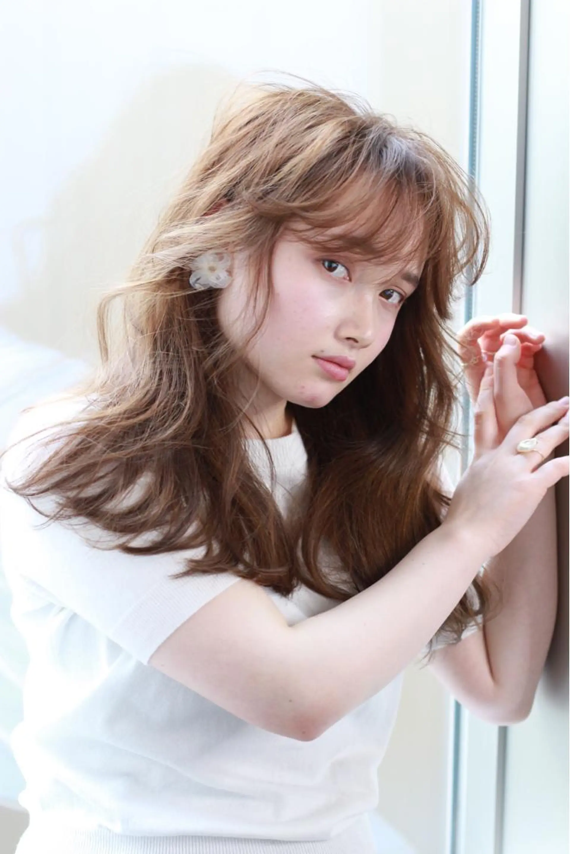 ロング カラー 💙美髪救世主💙 関華蓮のヘアスタイル