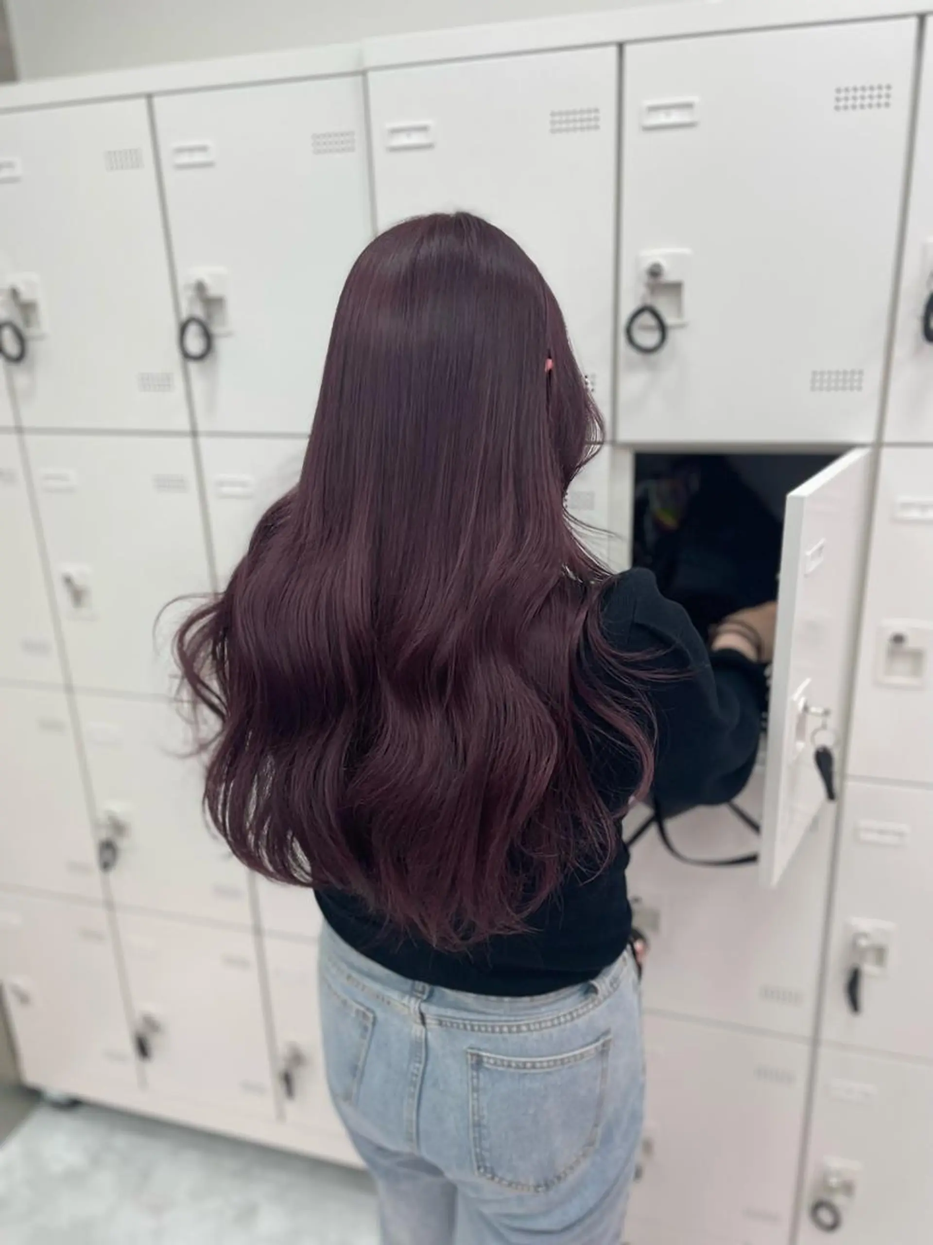 セミロング カット ヘアカラー トリートメント ヘアセット GO TODAY SHAiR SALON所属・🤍韓国トレンド ヘア🤍miku🤍のヘアスタイル