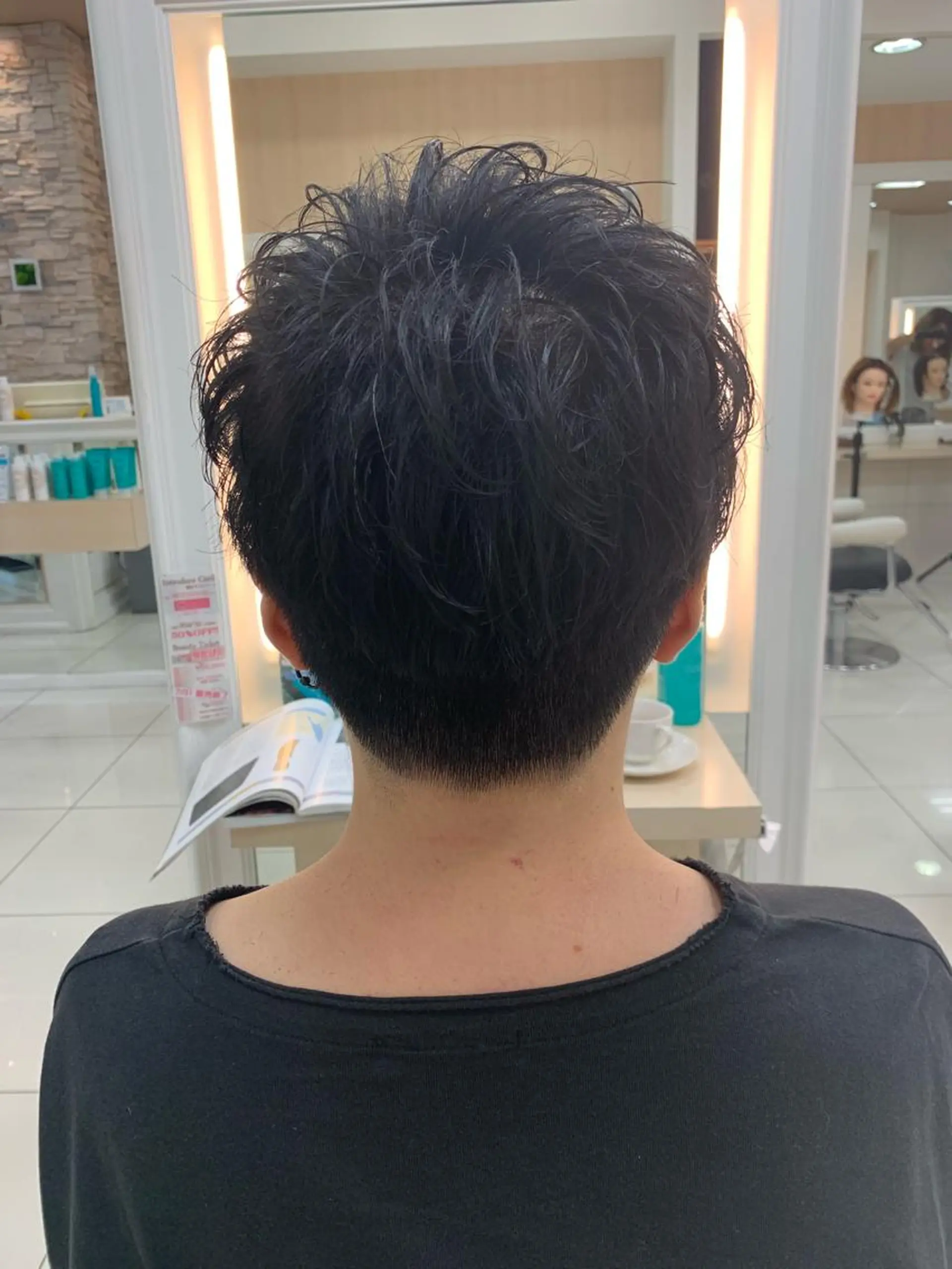 パーマ メンズ 大澤 碧のヘアスタイル