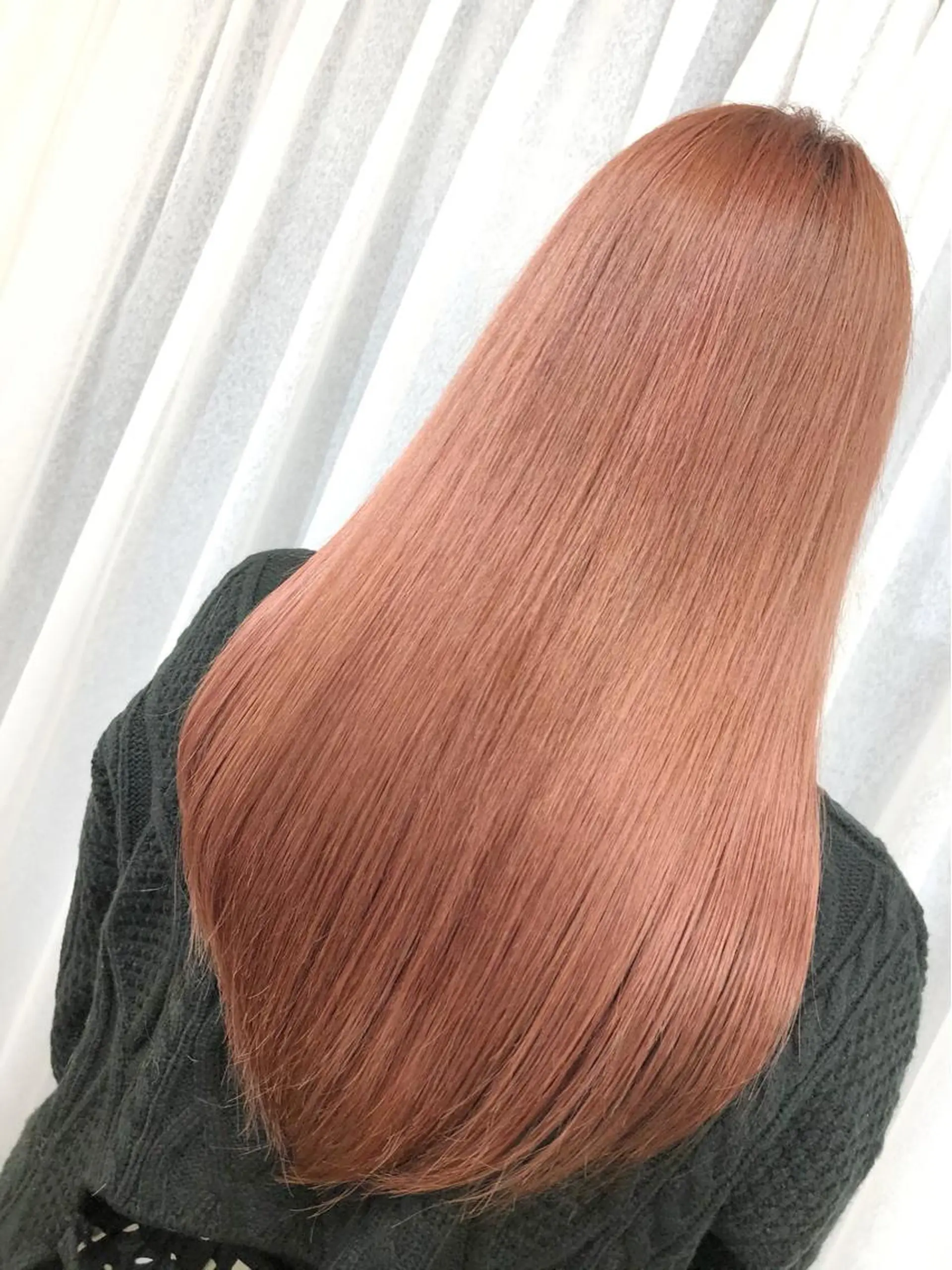 ロング カラー ピンクカラー プライベートサロン LyoN/RYOTAのヘアスタイル