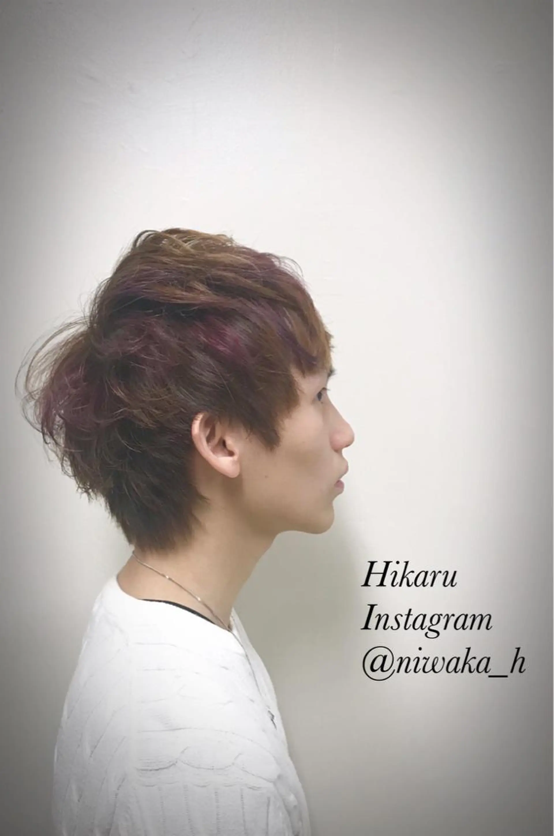 カラー メンズ エリアNo.1カラー ⭐️hikaru⭐️のヘアスタイル