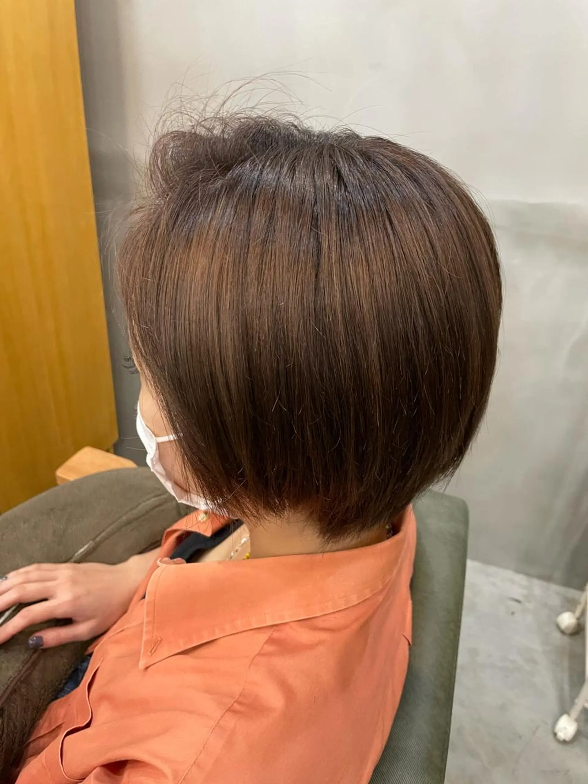 ショート カラー hairsalon Laugh-ter所属・荻田 佳菜子のヘアスタイル