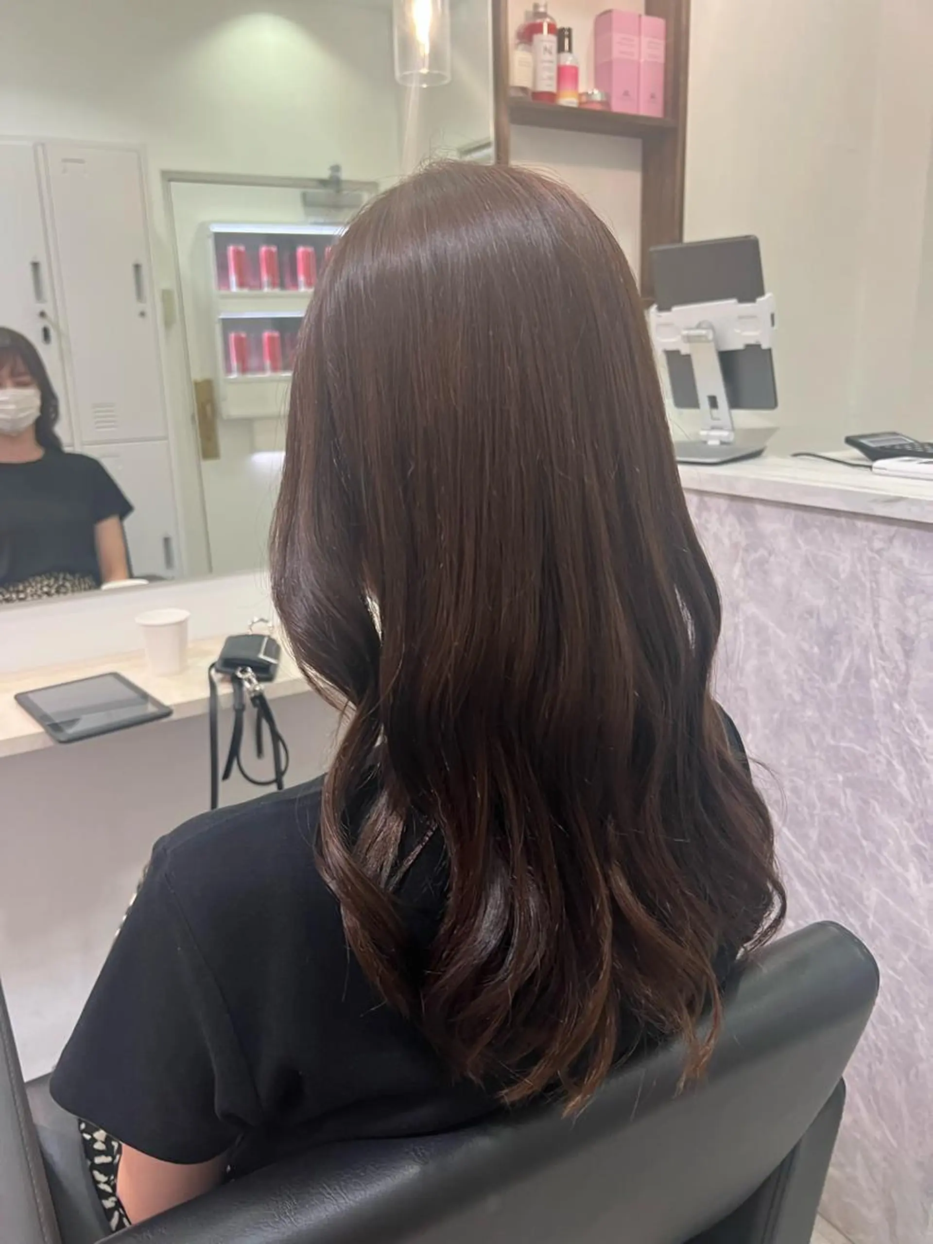 セミロング カット トリートメント 🤍美髪×艶カラー RYOKO🤍のヘアスタイル