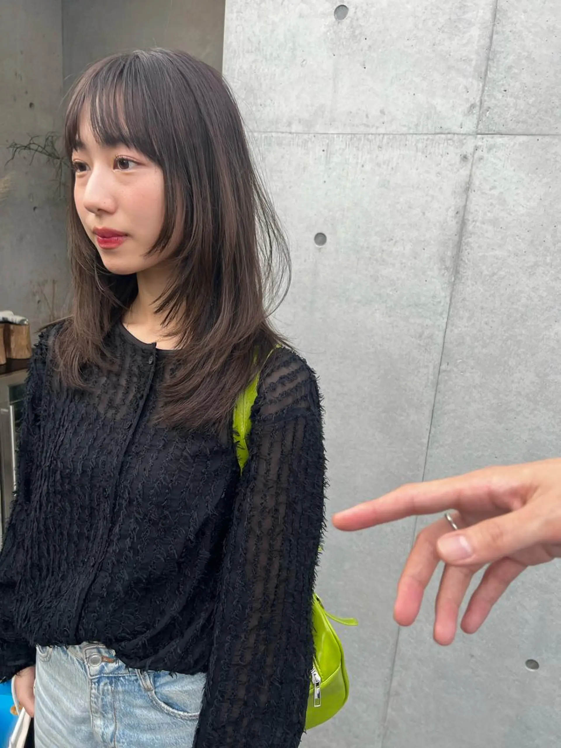 ミディアム レイヤーカット カット sakoda shunkiのヘアスタイル