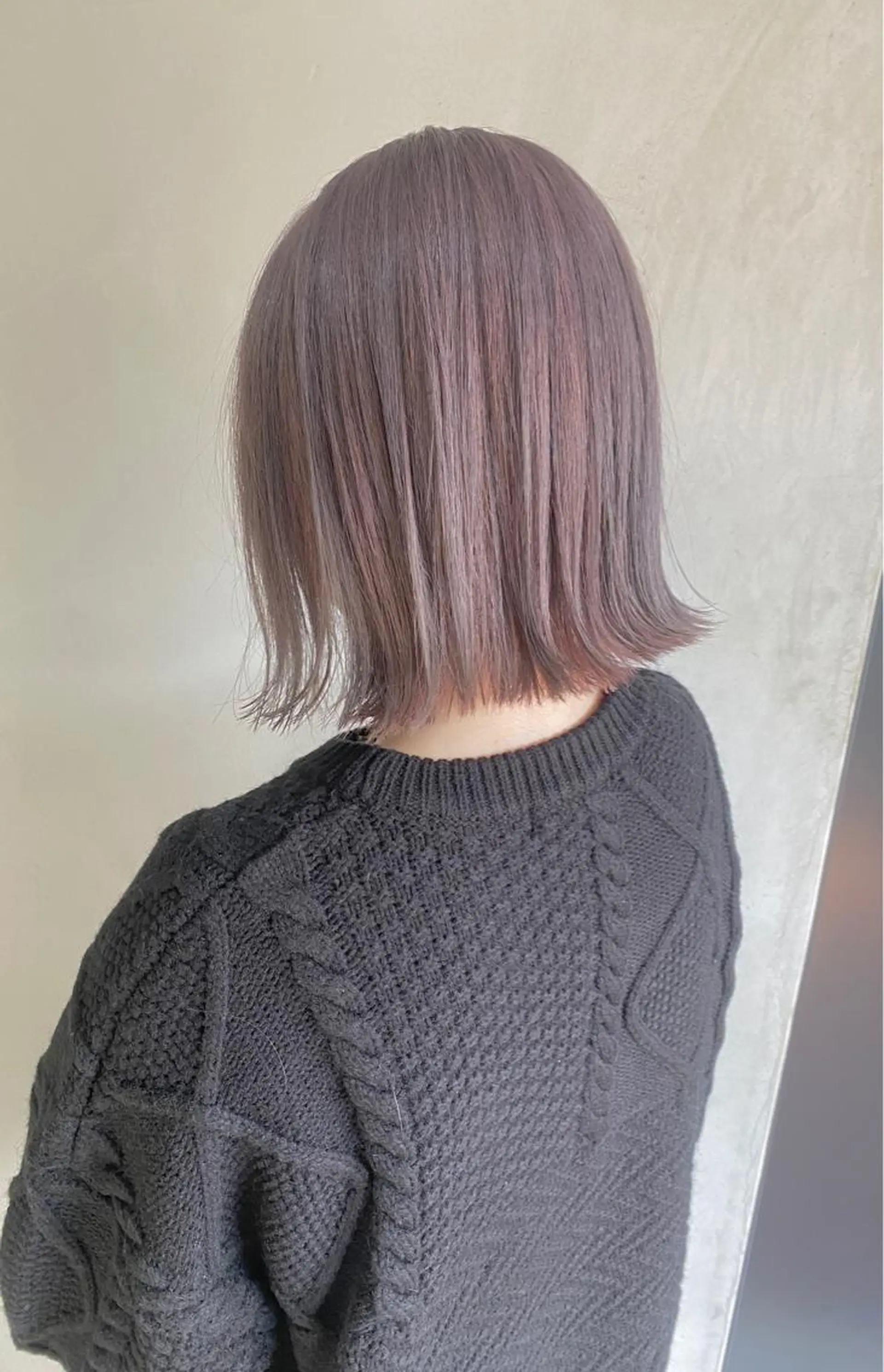 ミディアム カラー パーマ ヘアアレンジ メンズ キッズ ネイル マツエク・マツパ グレージュ ラベンダーカラー ラベンダーグレージュ ラベンダーグレー ヘアカラー トリートメント ヘアセット 🌸グレージュ/ 艶髪🌸yutaのヘアスタイル