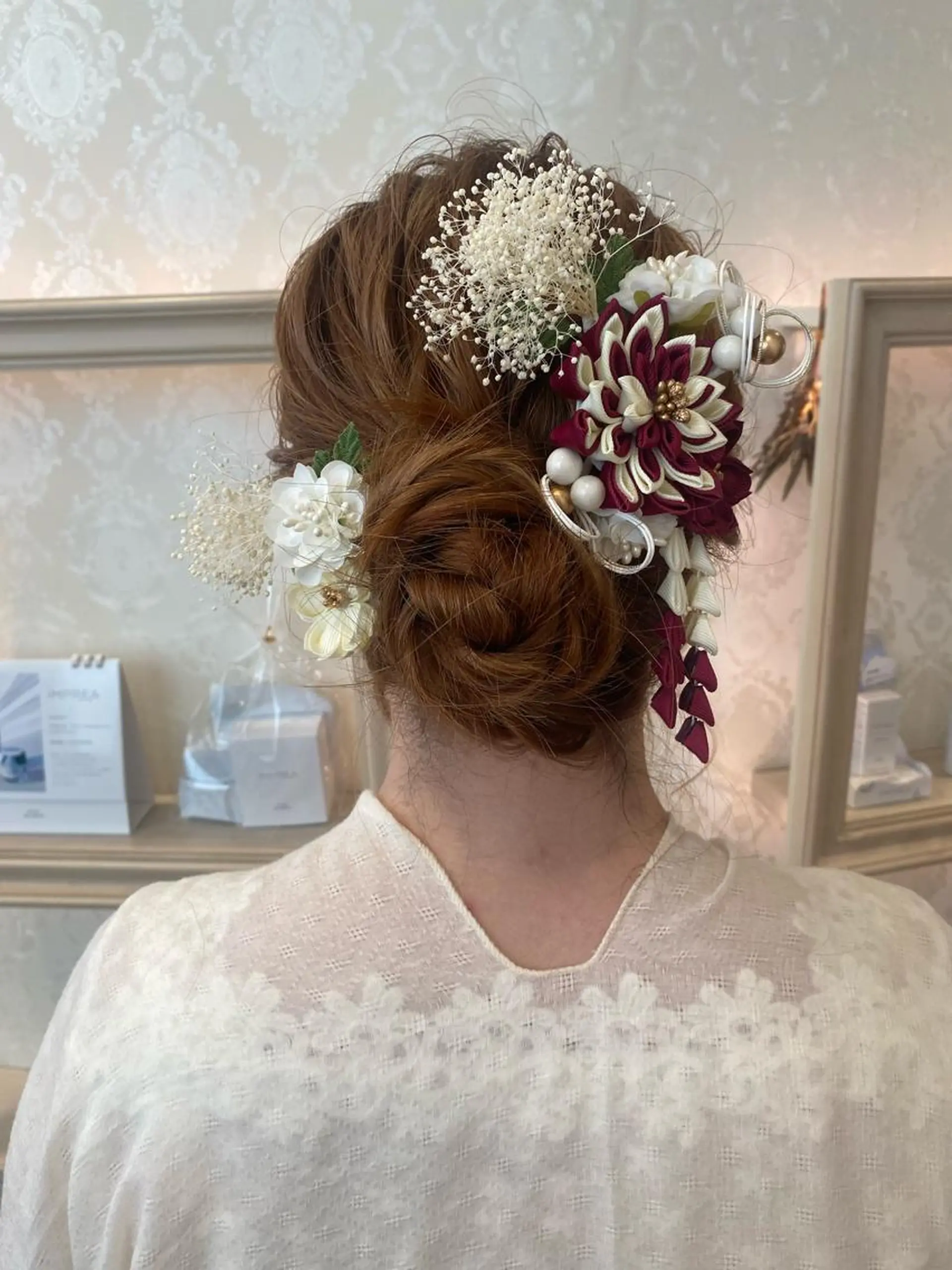 ヘアアレンジ 着付け 艶カラー🌸アレンジ 🌹Sally🕊️のヘアスタイル