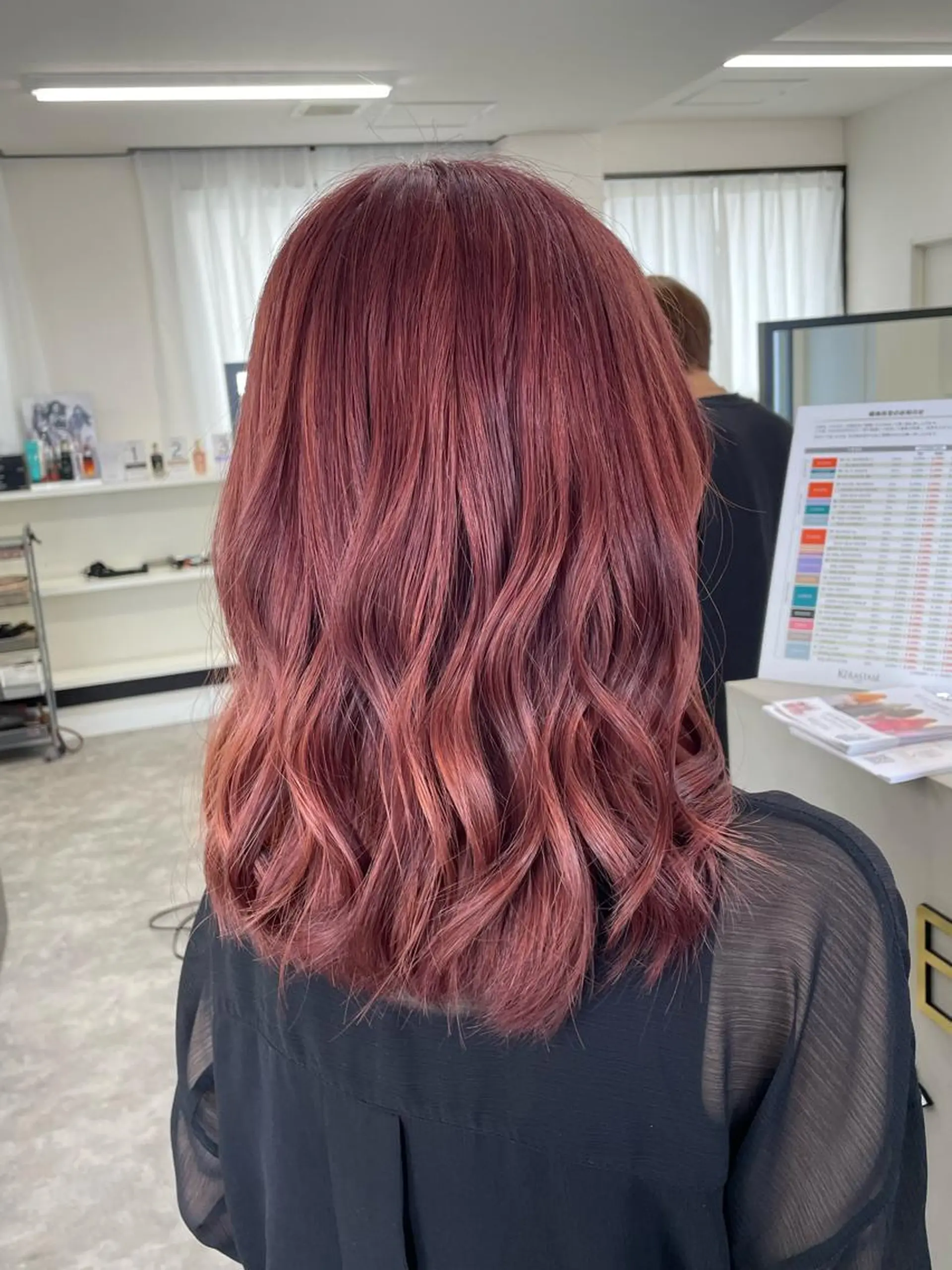 ミディアム カラー ピンクカラー LOBY浦添店所属・LOBY浦添店 NABEのその他イメージ