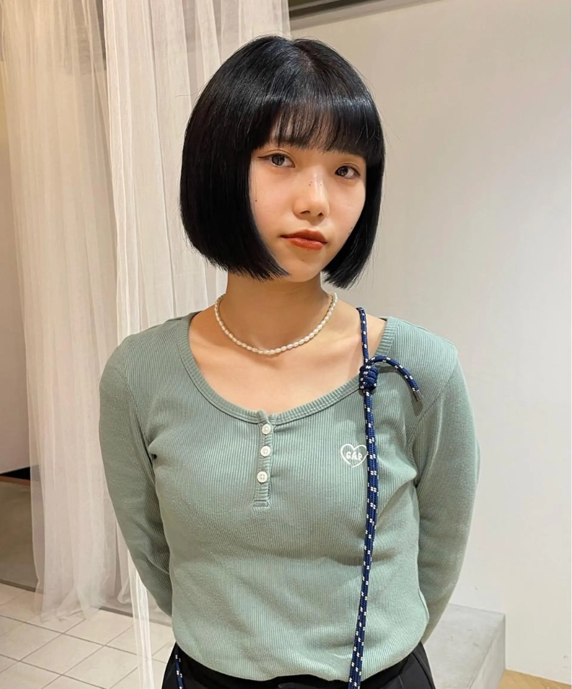 ショート カラー ボブ chiharu ボブ/レイヤーのヘアスタイル