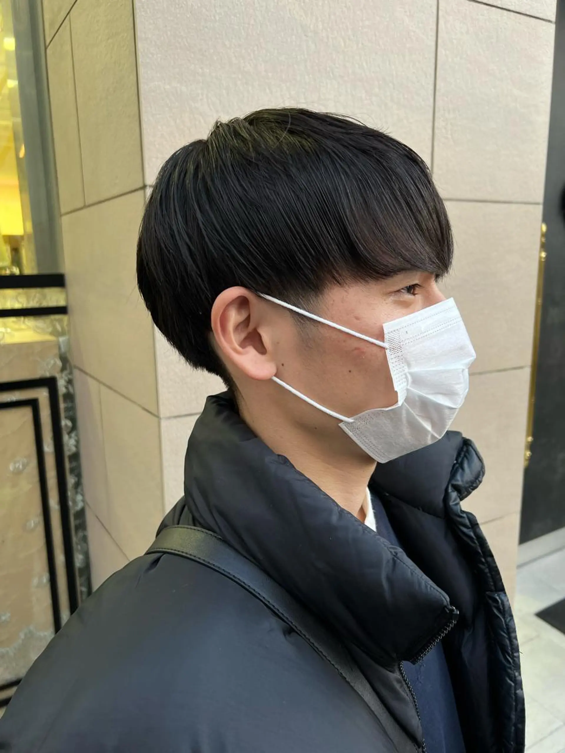 パーマ メンズ 酸性ストレート ストレートパーマ カット 縮毛矯正 トリートメント 韓国ヘアダウンパーマ シャドウパーマ/航太のヘアスタイル