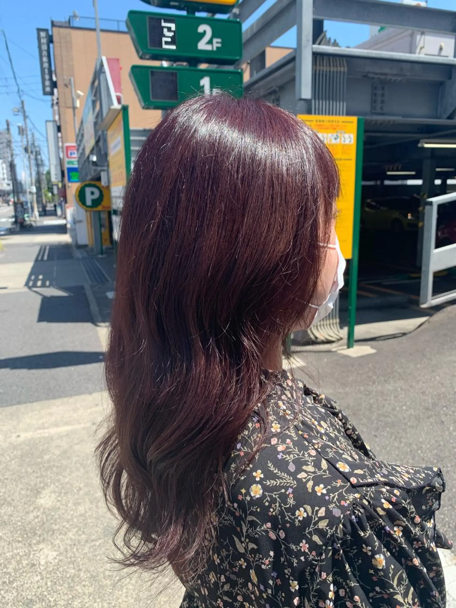 セミロング 米津 優花のヘアスタイル