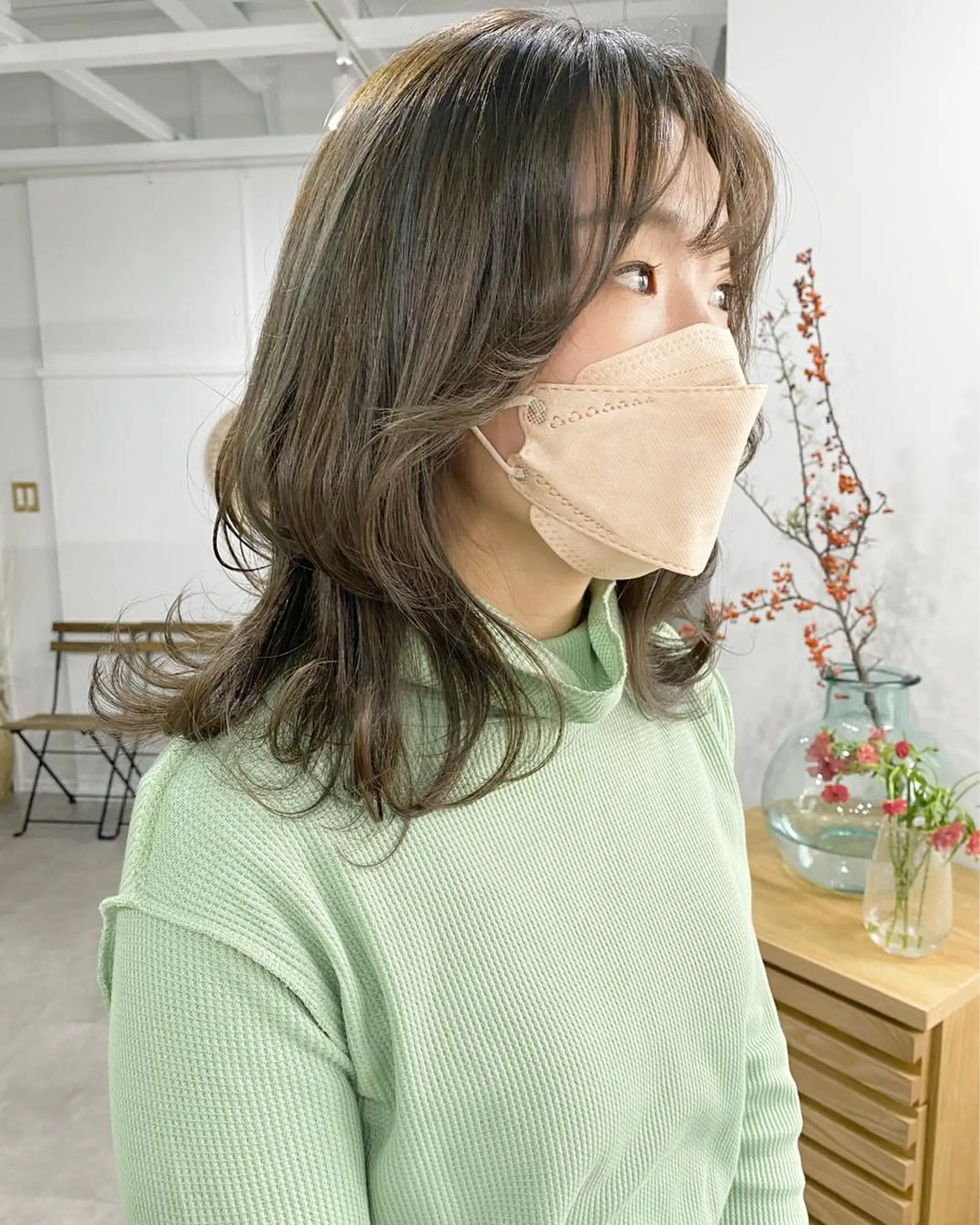 ミディアム カラー ヘアアレンジ ume所属・ひなの .のその他イメージ