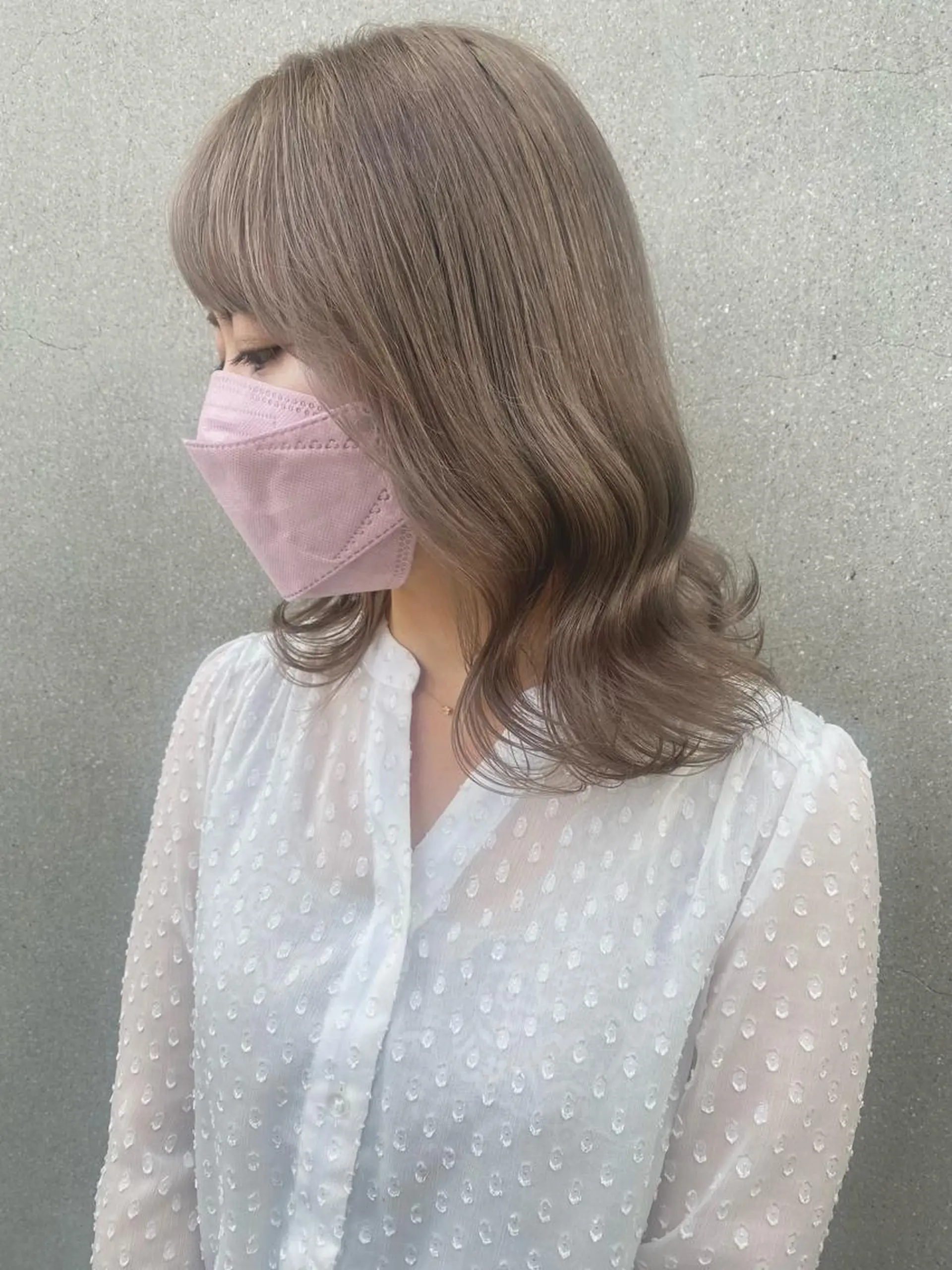 カラー ヘアカラー AYANE 韓国ヘア /レイヤーカットのヘアスタイル