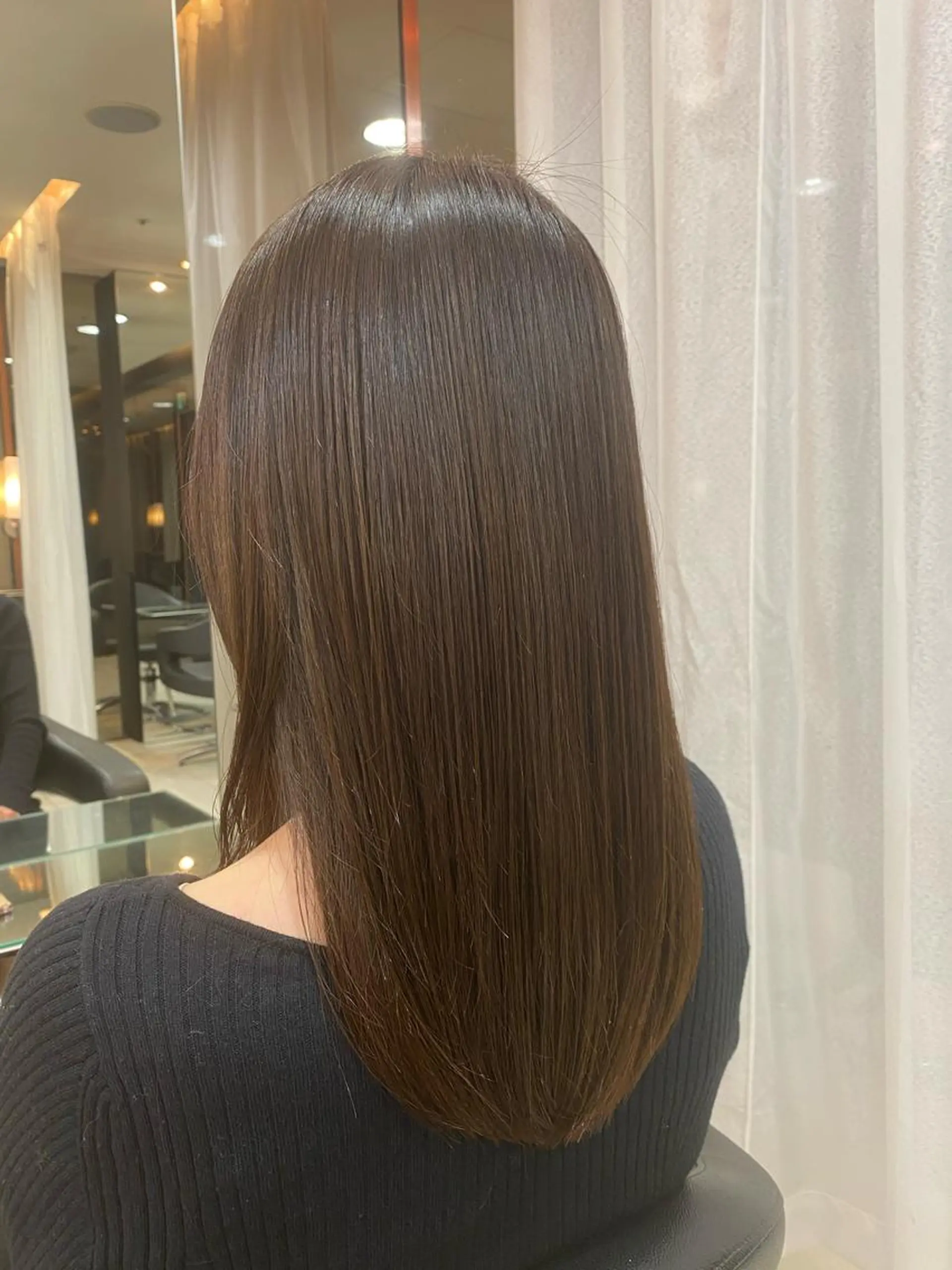 カット 縮毛矯正 トリートメント 銀座　REFINED 🫧立元のヘアスタイル