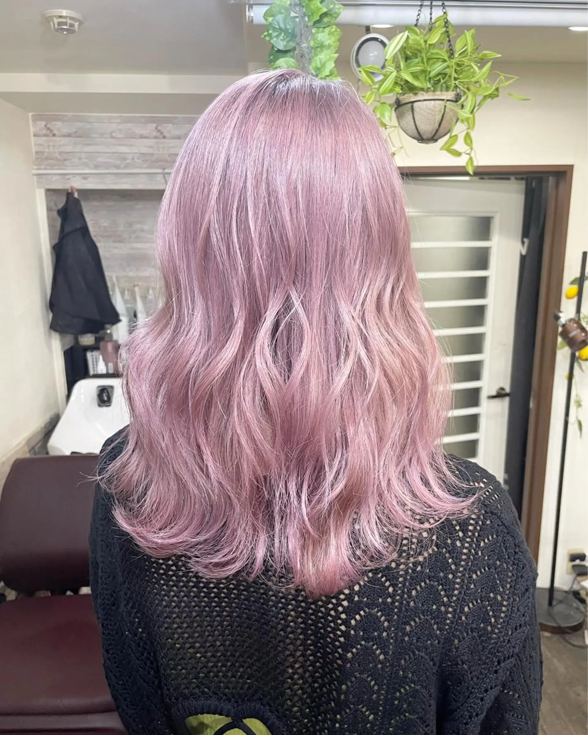 ミディアム カラー ヘアカラー 渡辺 健太のヘアスタイル