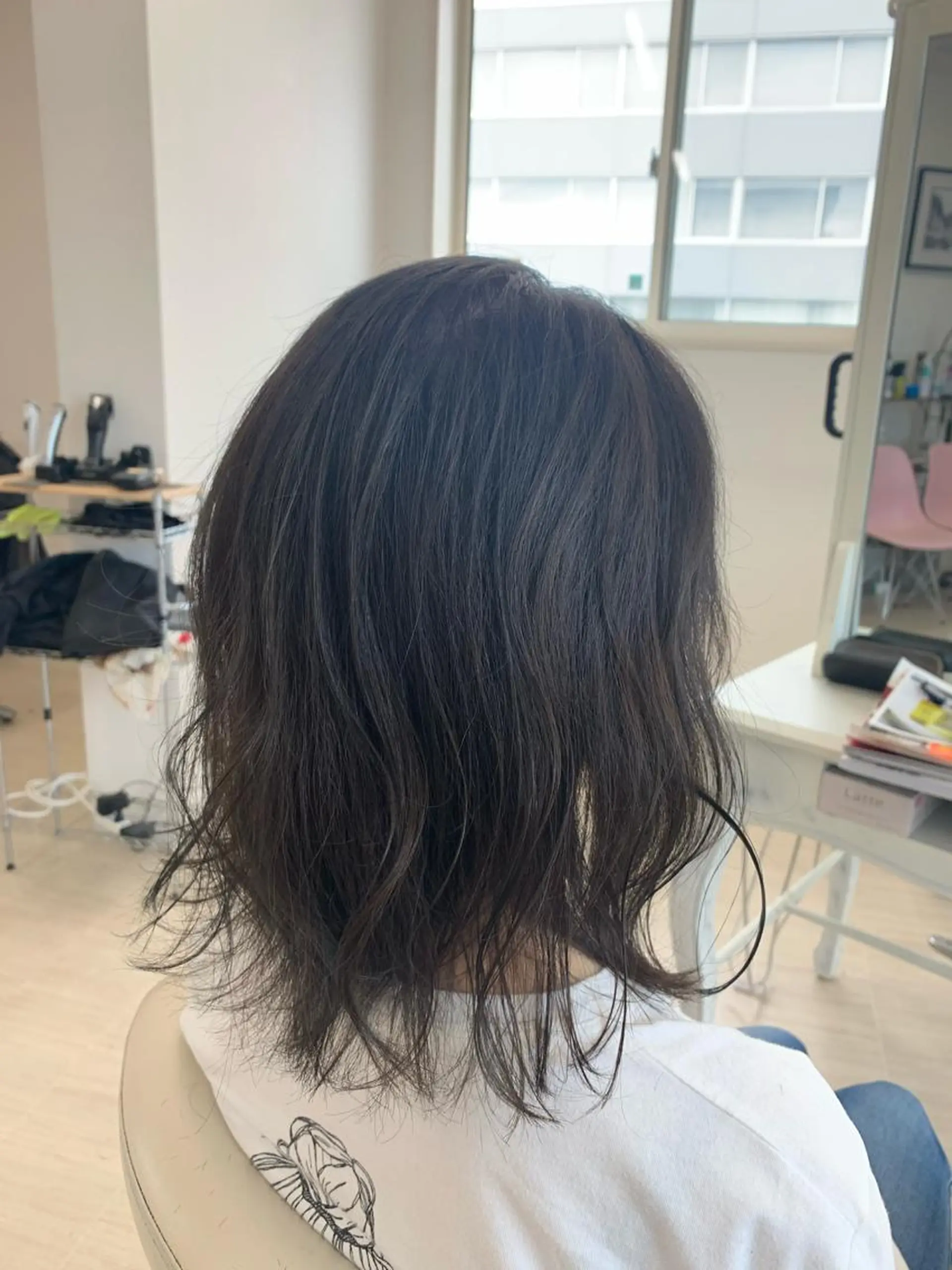 ミディアム カラー 大橋 一智のヘアスタイル