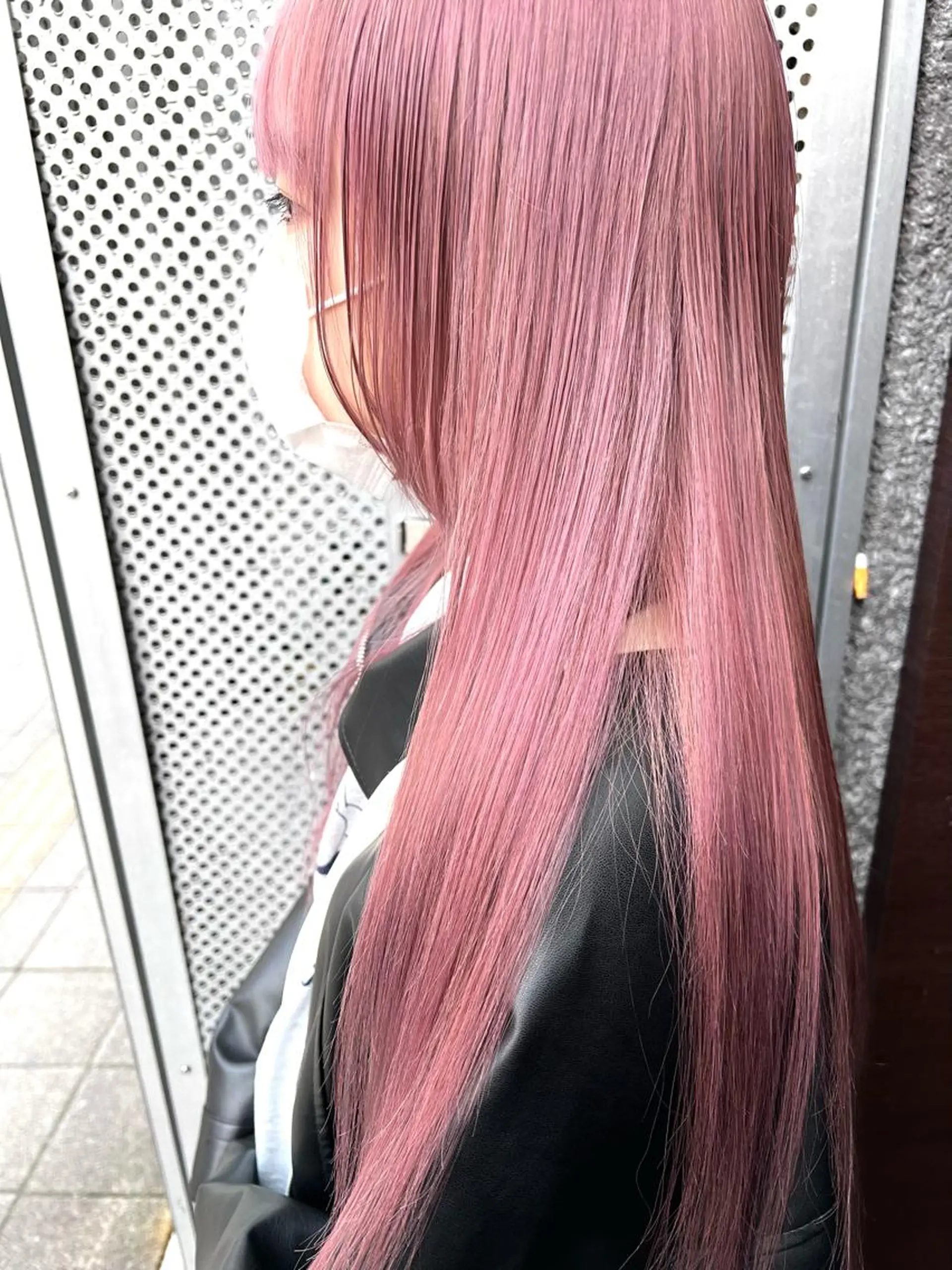 ロング ヘアカラー モテ髪🌈細矢 森平のヘアスタイル