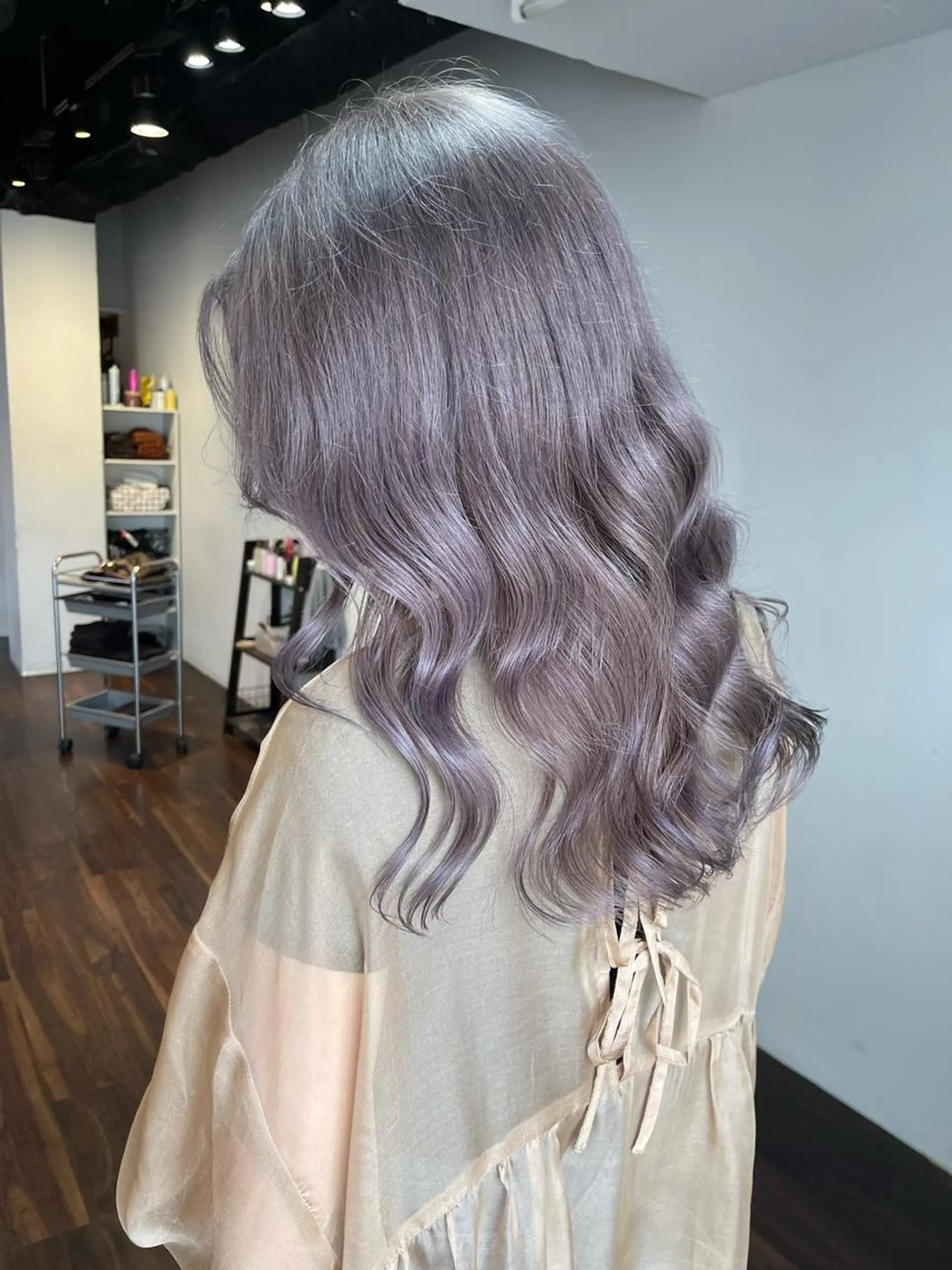 ロング ヘアカラー トリートメント 梅田/韓国ヘア/ エクステ🤖ヒナのヘアスタイル
