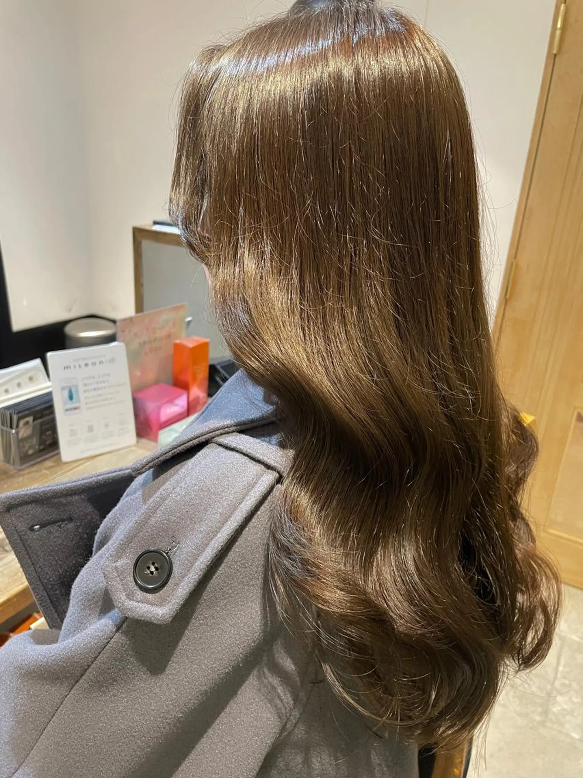 ロング カラー ヘアカラー トリートメント newi梅田🫧韓国 ヘア🫧sakiのヘアスタイル
