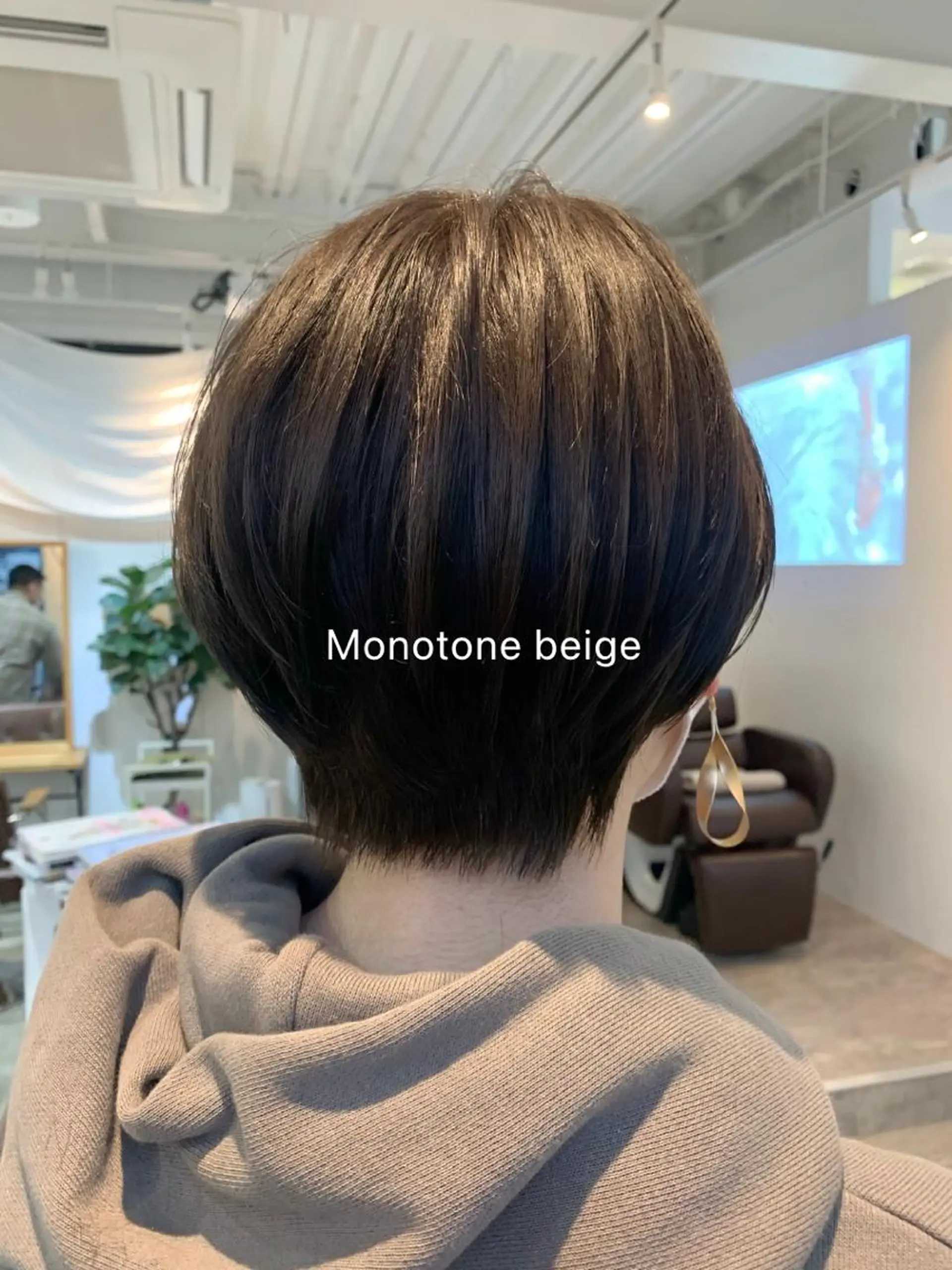 ショート カット ヘアカラー トリートメント loka所属・山本 晶大のヘアスタイル