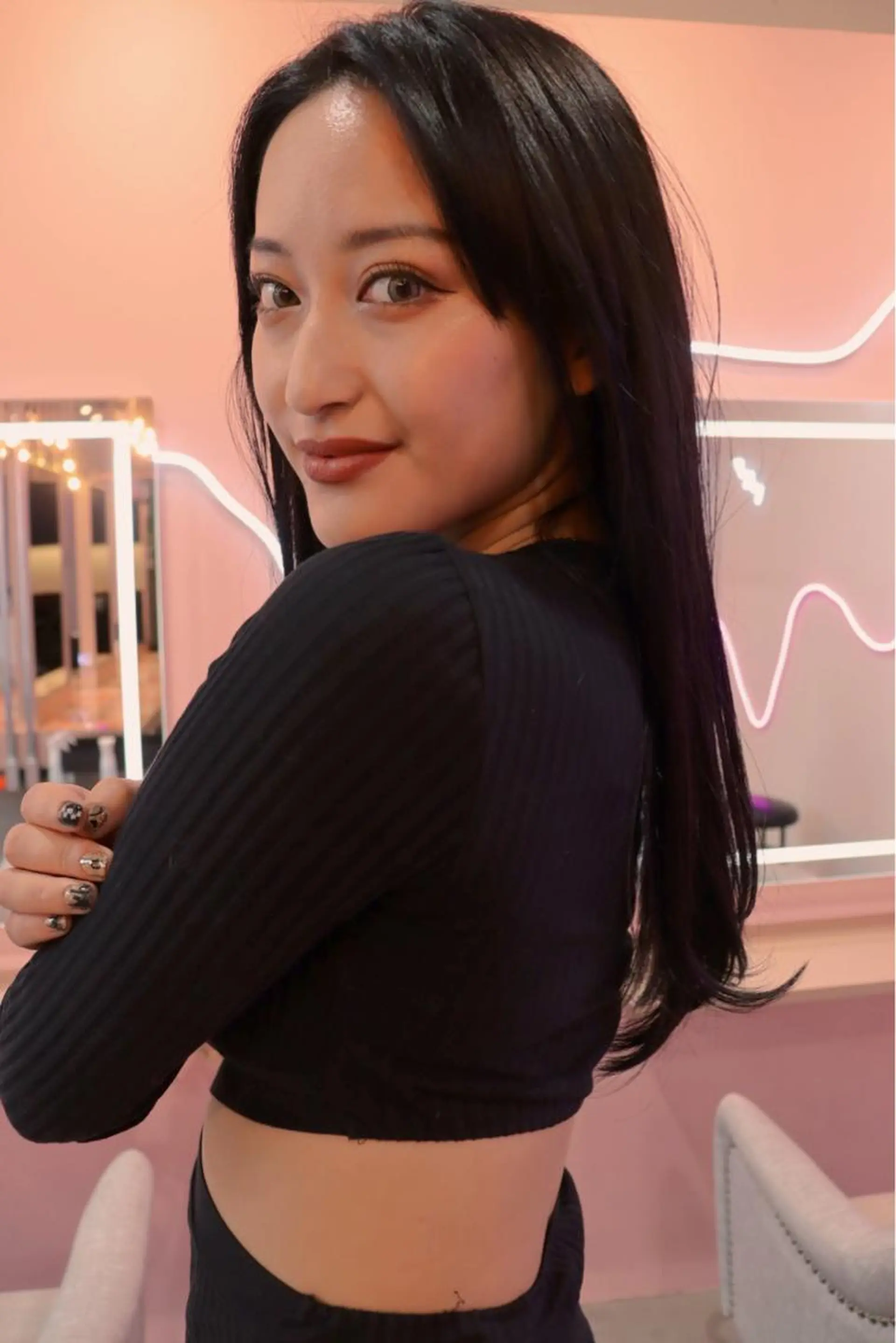 ロング カラー wixy    mimi所属・透明感カラーの人 ベージュの王様のヘアスタイル