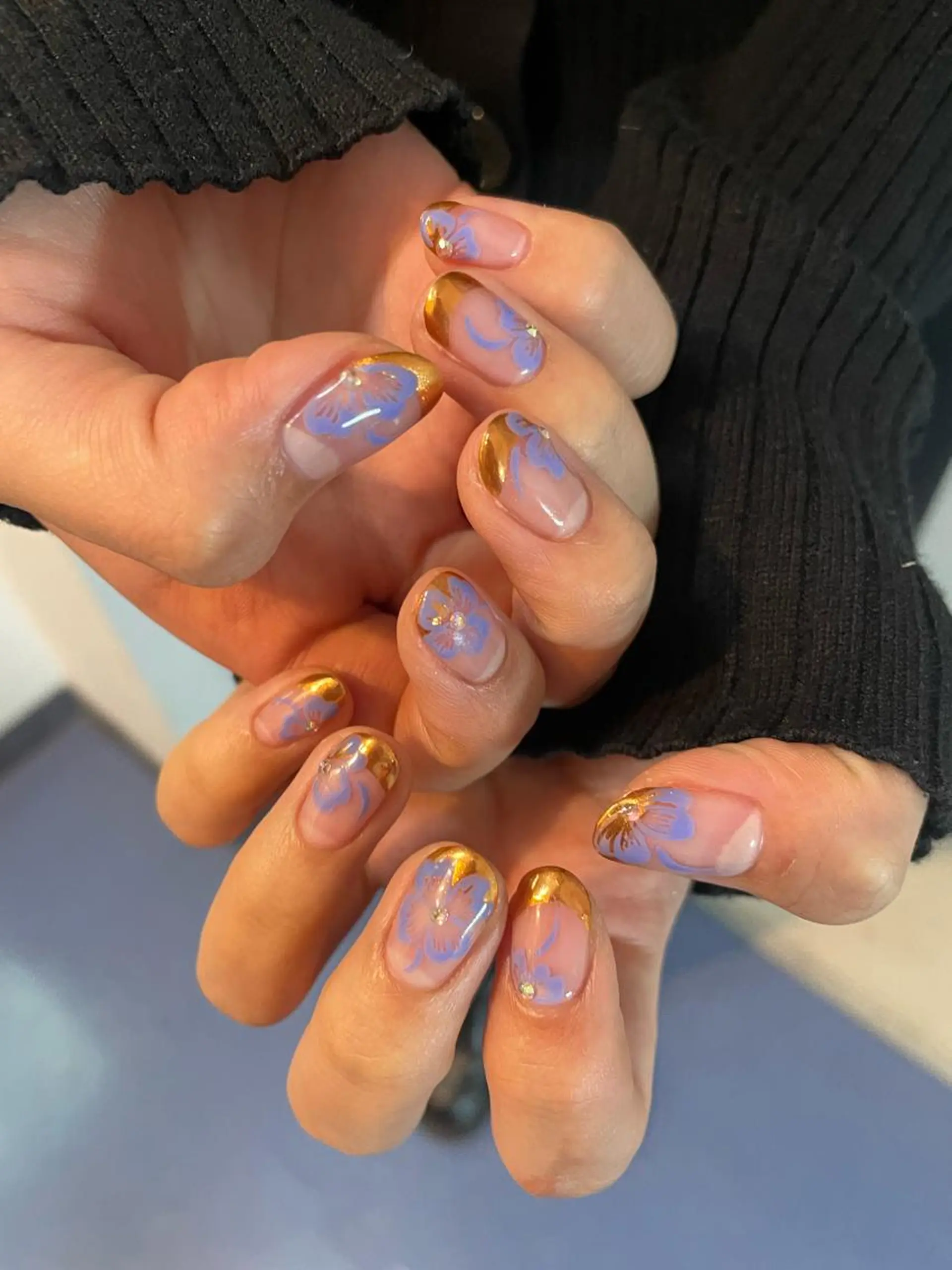 ネイル ハンドネイル AOI✩⡱ y2kネイルのネイルデザイン