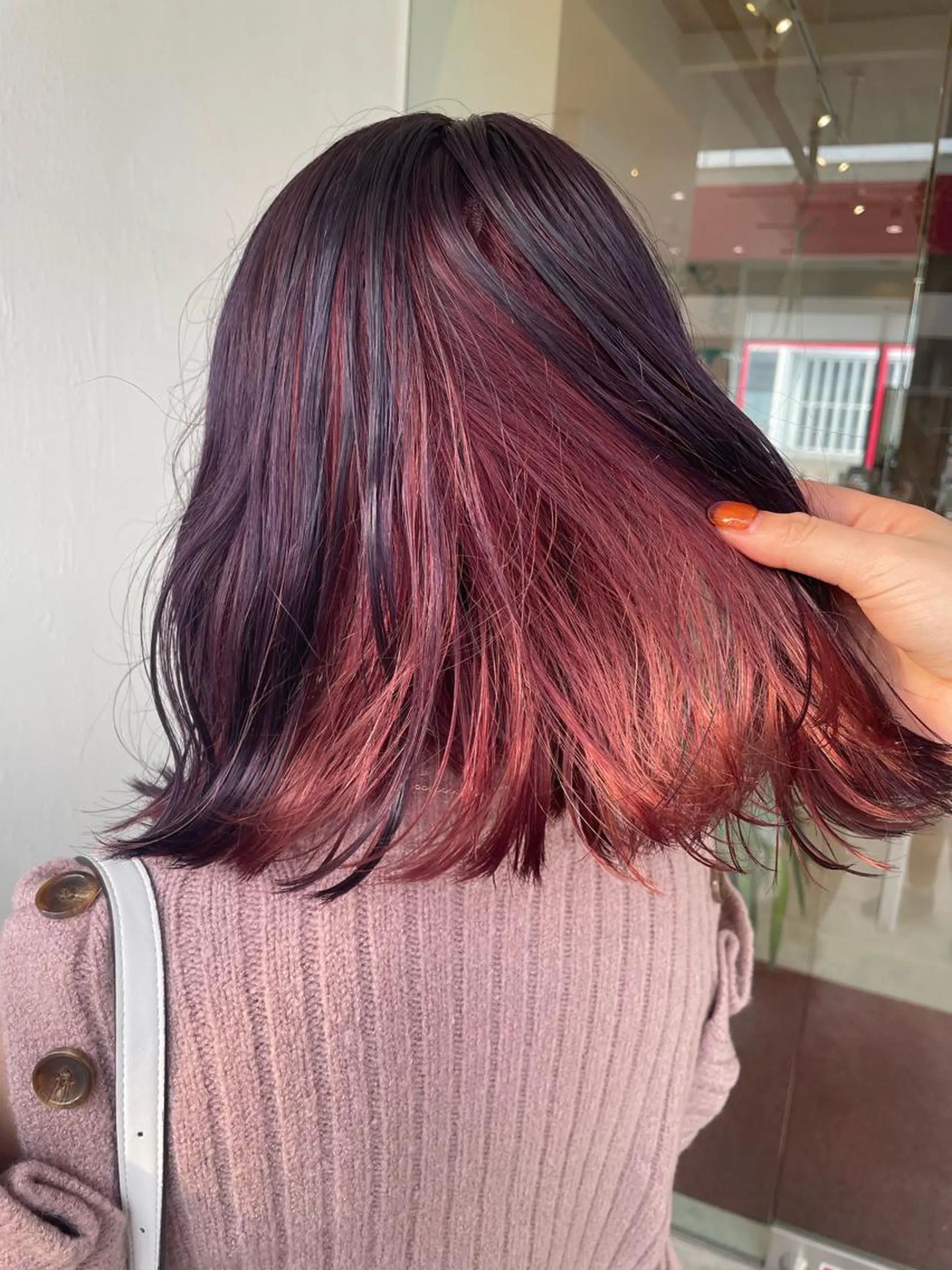 ミディアム 木村 架音のヘアスタイル