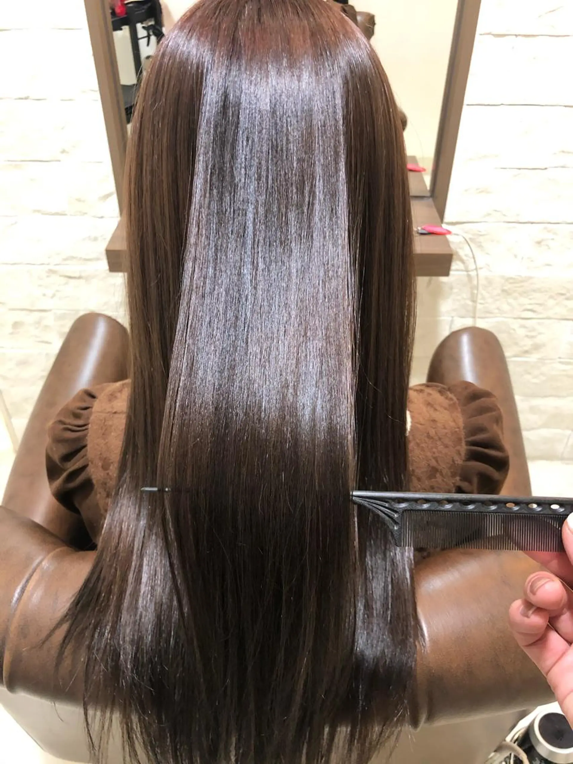 ロング 佐々木 達也のヘアスタイル