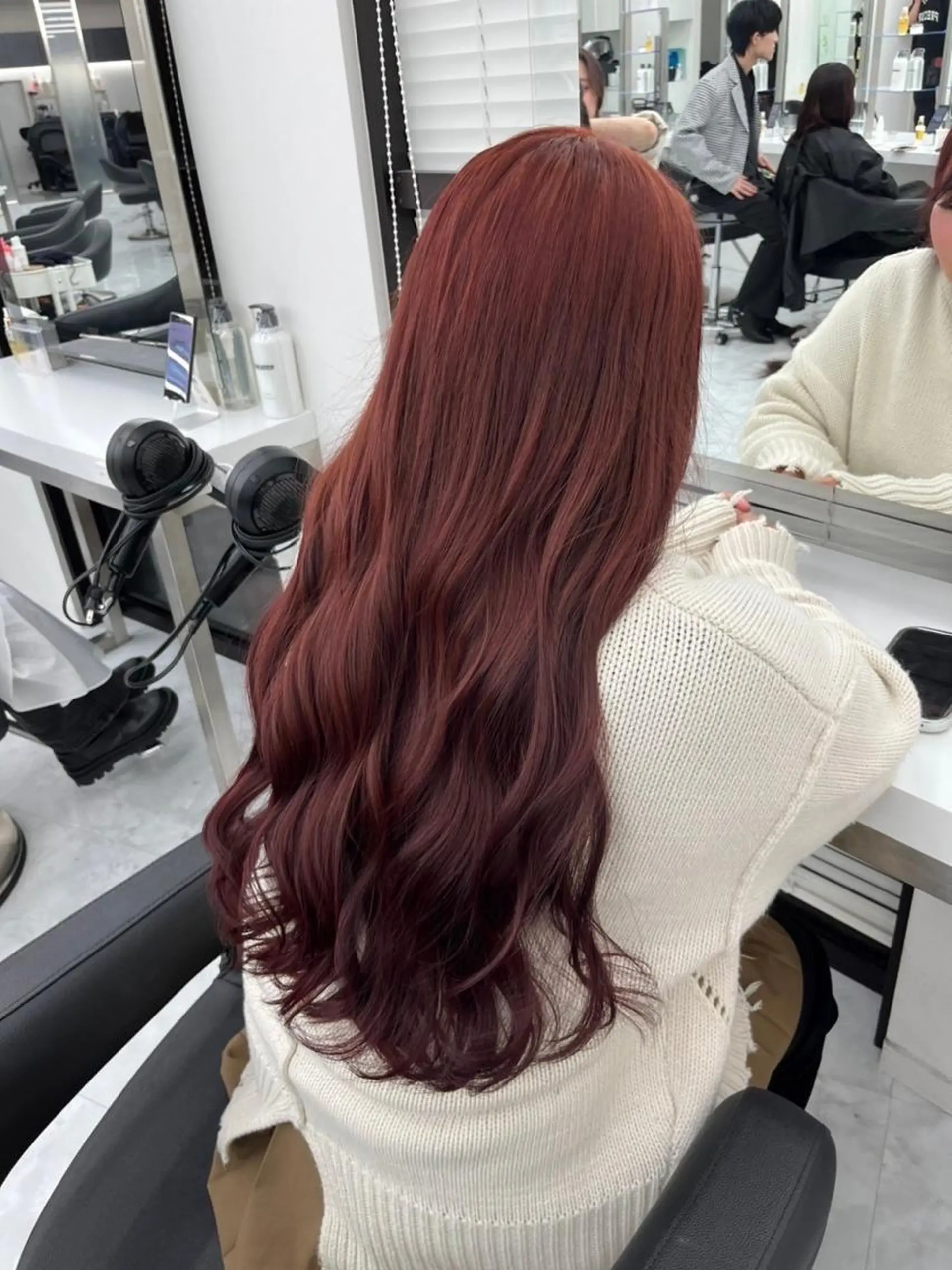 カラー トレンド暖色🍑カジ ュアルヘアjunyaのヘアスタイル