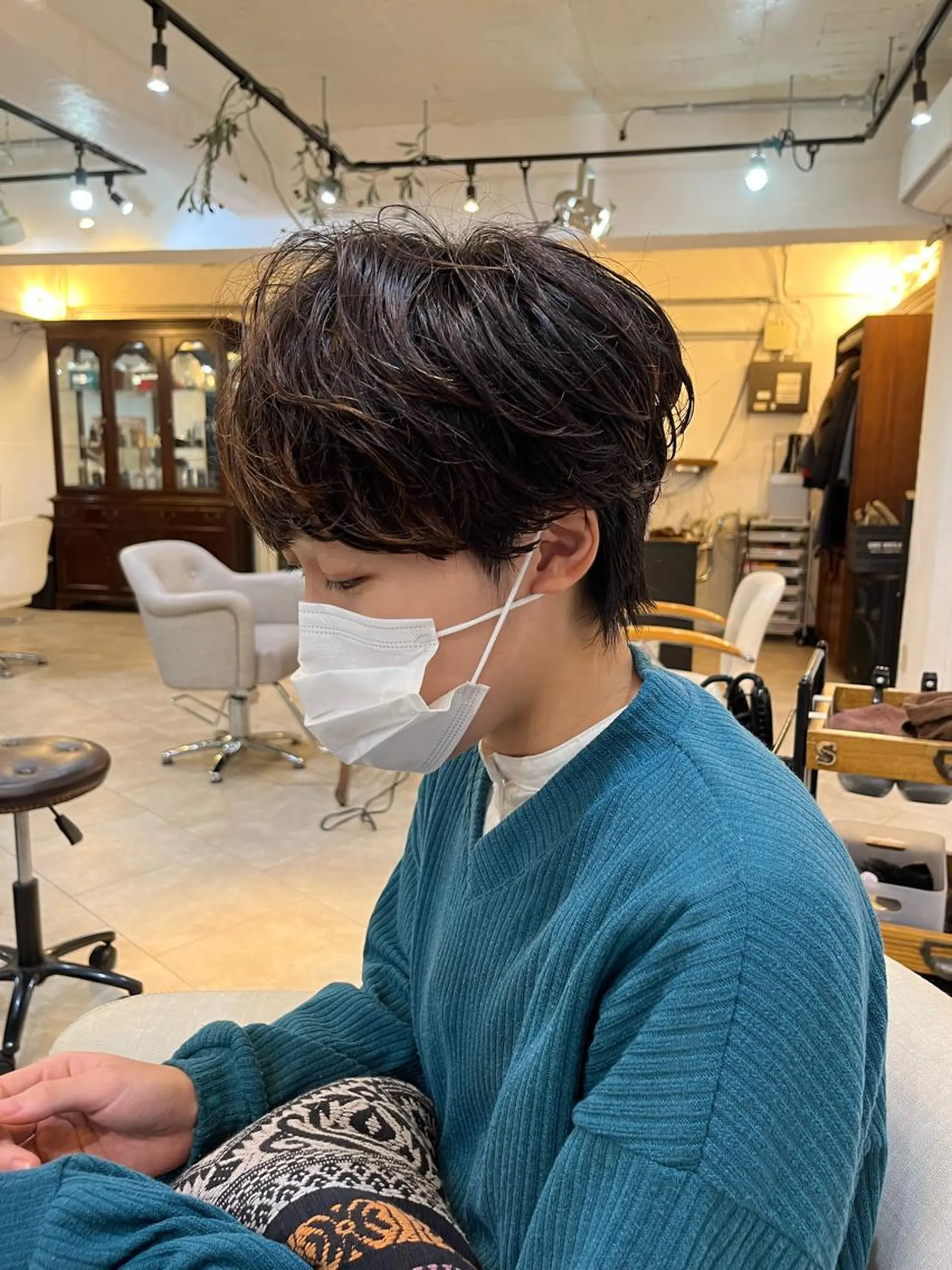 ショート 韓国風ヘア カット パーマ 本場の韓国ヘア 🇰🇷チ・ヨンジュのヘアスタイル