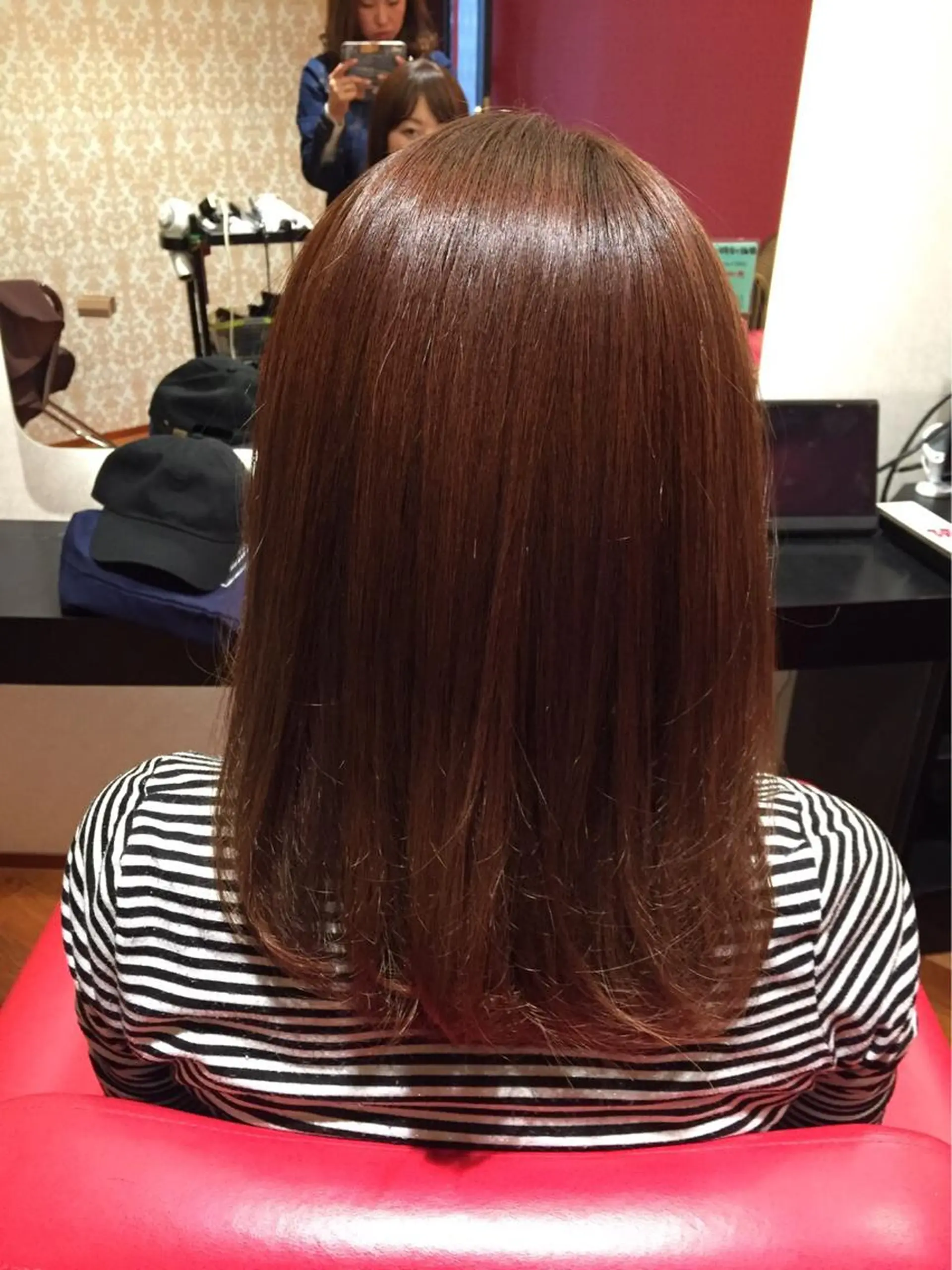 ミディアム カラー トリートメント Earth岩槻店 YAGIのヘアスタイル