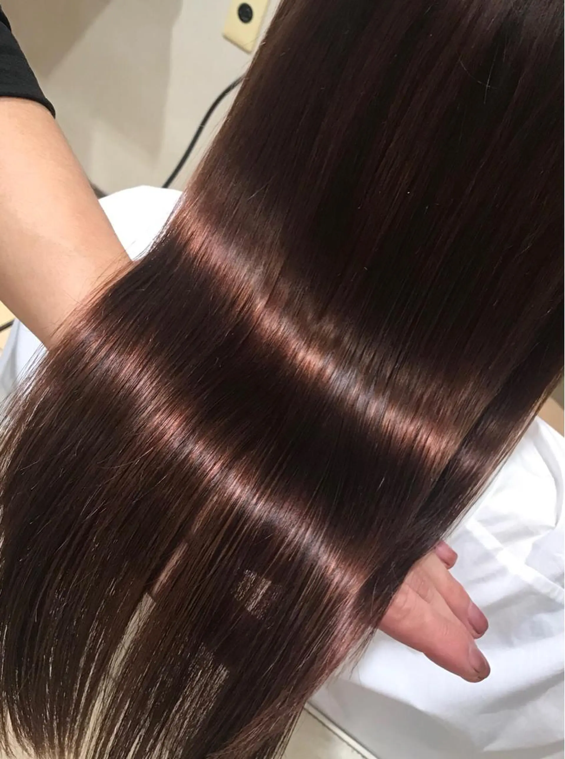 ロング カット ヘアカラー 髪質改善サロン 福田昌子のヘアスタイル