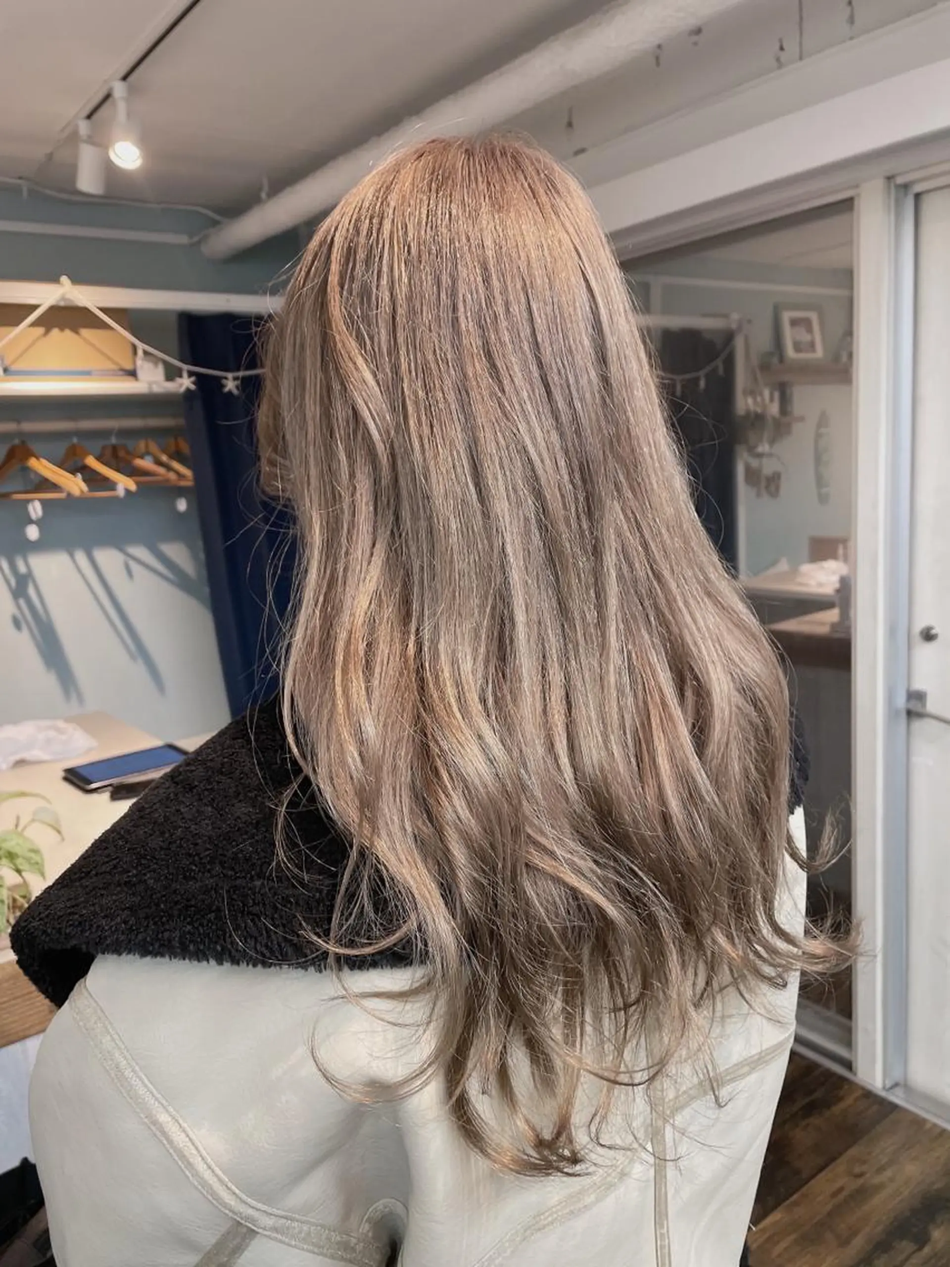 ロング salowin 原宿店所属・髪質改善ULTOWA 縮毛矯正モリムラのヘアスタイル
