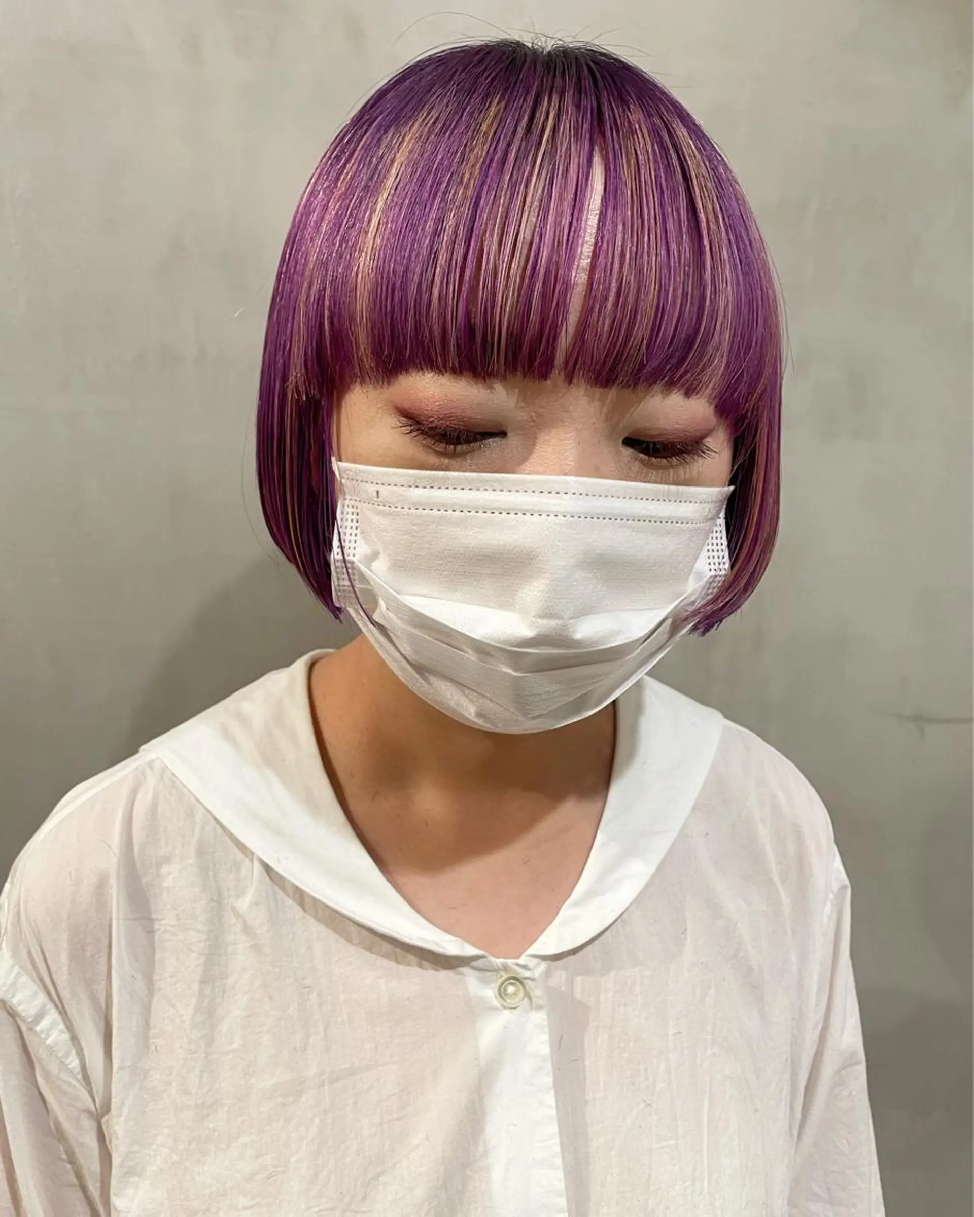 ショート カラー カット ヘアカラー トリートメント 優 作のヘアスタイル