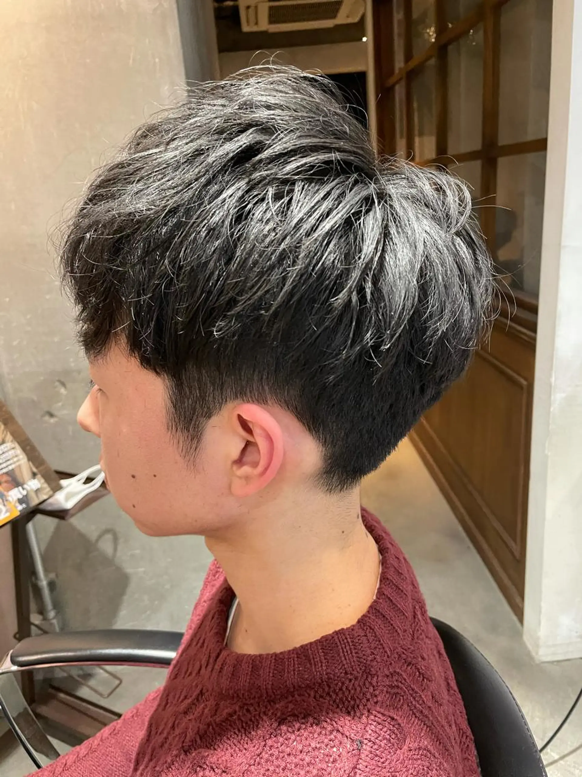 ショート メンズ メンズパーマ メンズ特化ryoのヘアスタイル