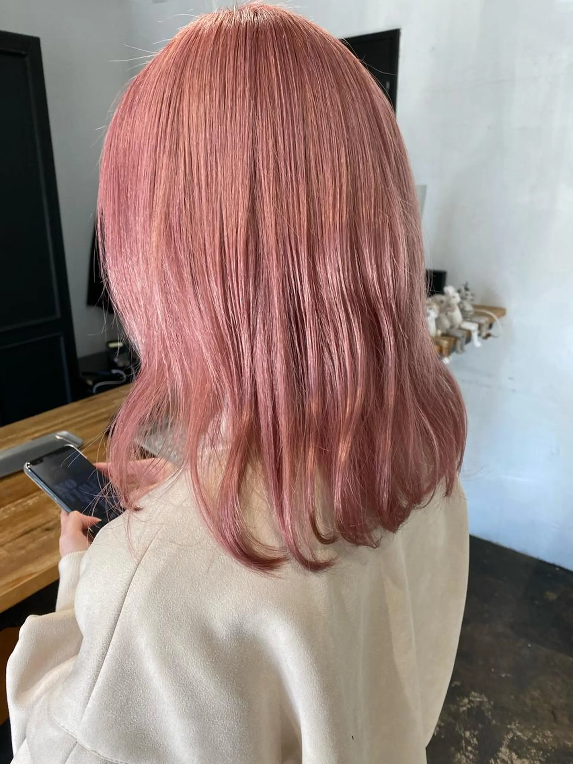 ミディアム カラー ヘアカラー レイヤー暖色カラー 池袋Yamamotoのヘアスタイル