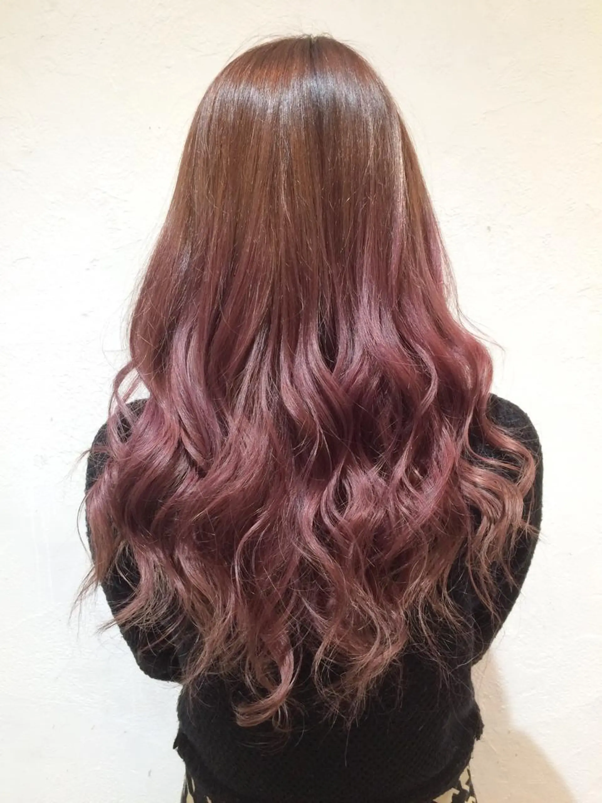 セミロング カラー ヘアアレンジ アッシュ ピンクカラー ローズカラー RecheRche【池袋】所属・👑指名率No.1 👑坂口飛翔のヘアスタイル
