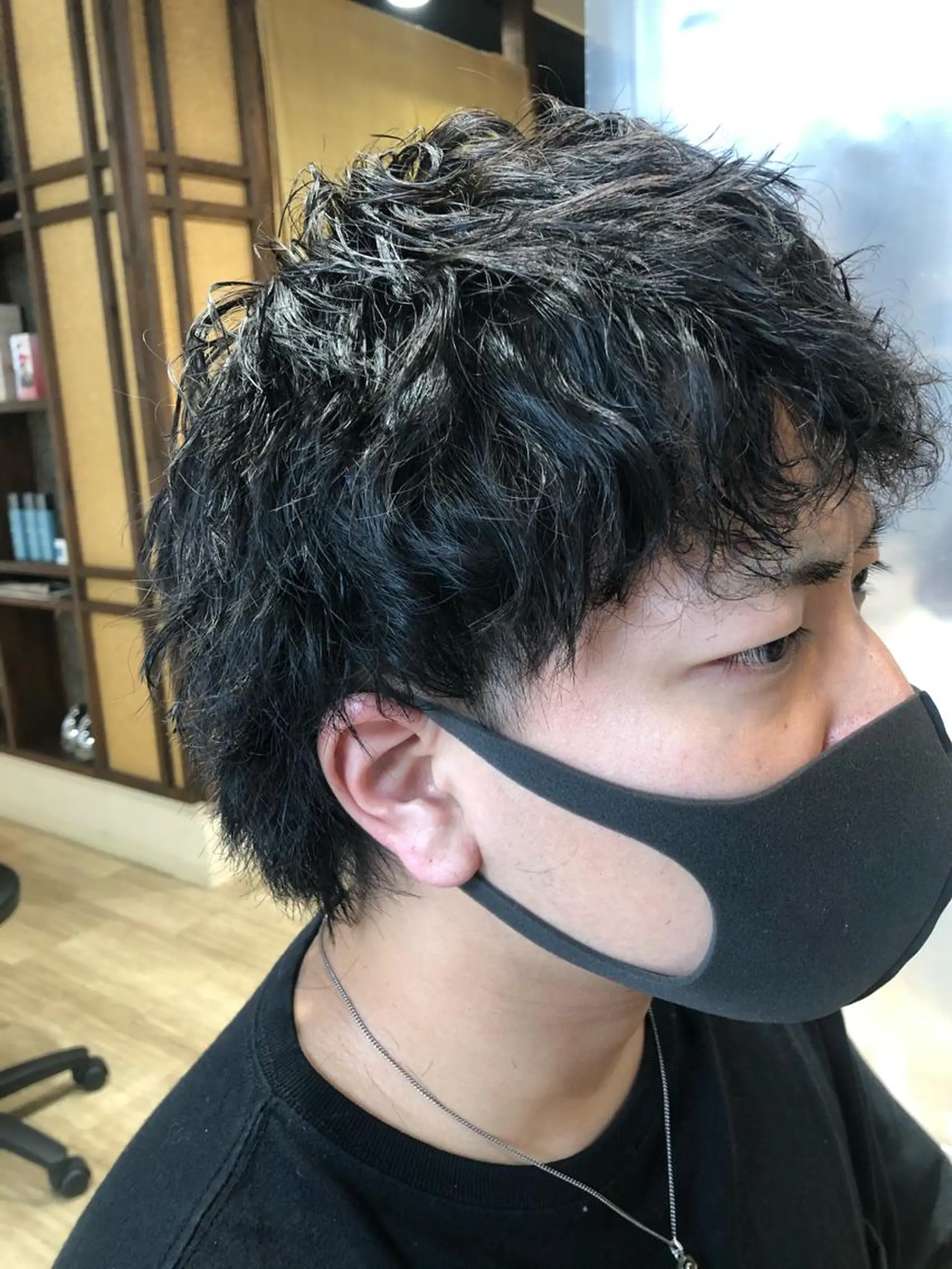 ショート パーマ メンズ メンズパーマ/ スパイキー/神田正紀のヘアスタイル