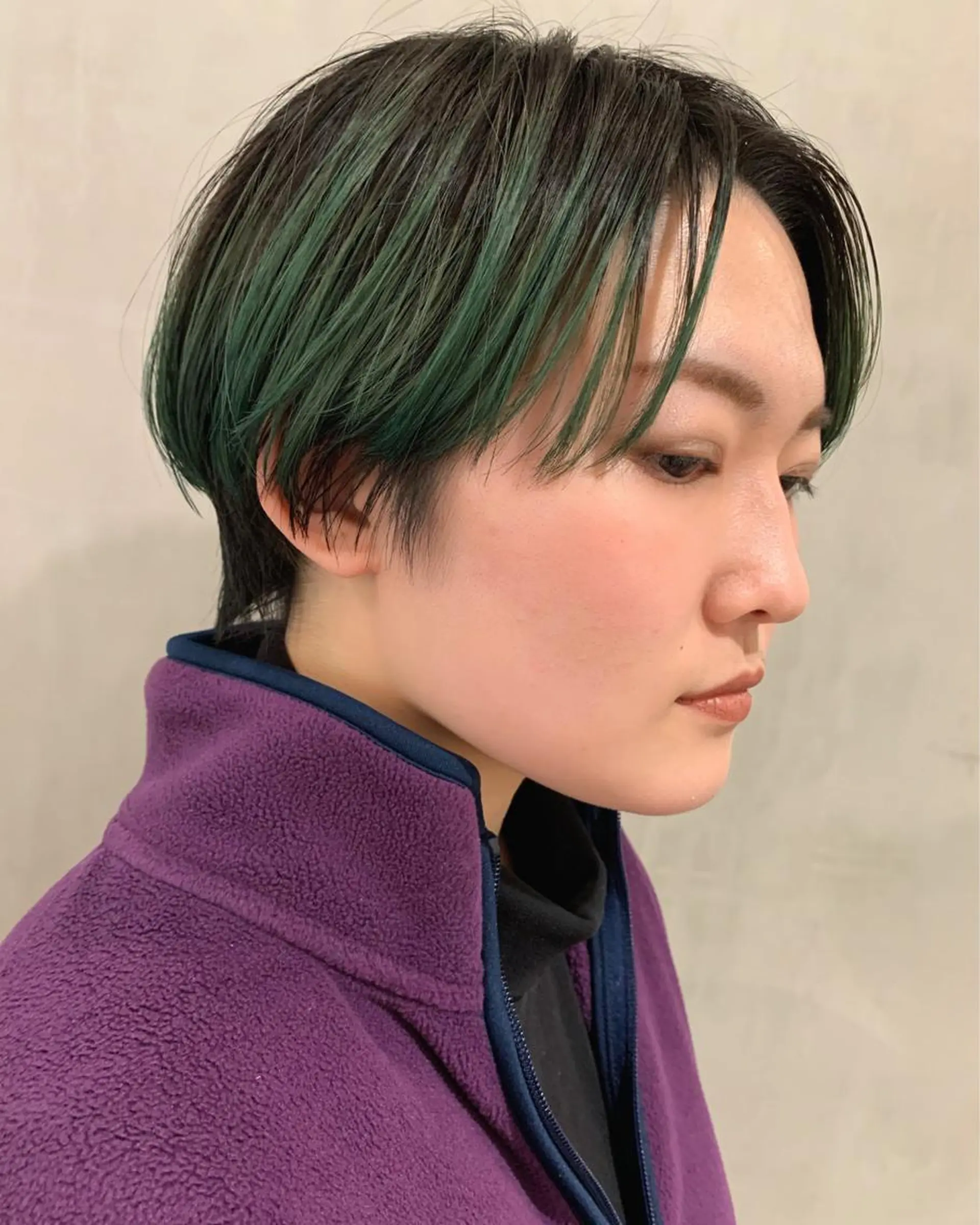 ショート カラー カット ヘアカラー トリートメント 優 作のヘアスタイル