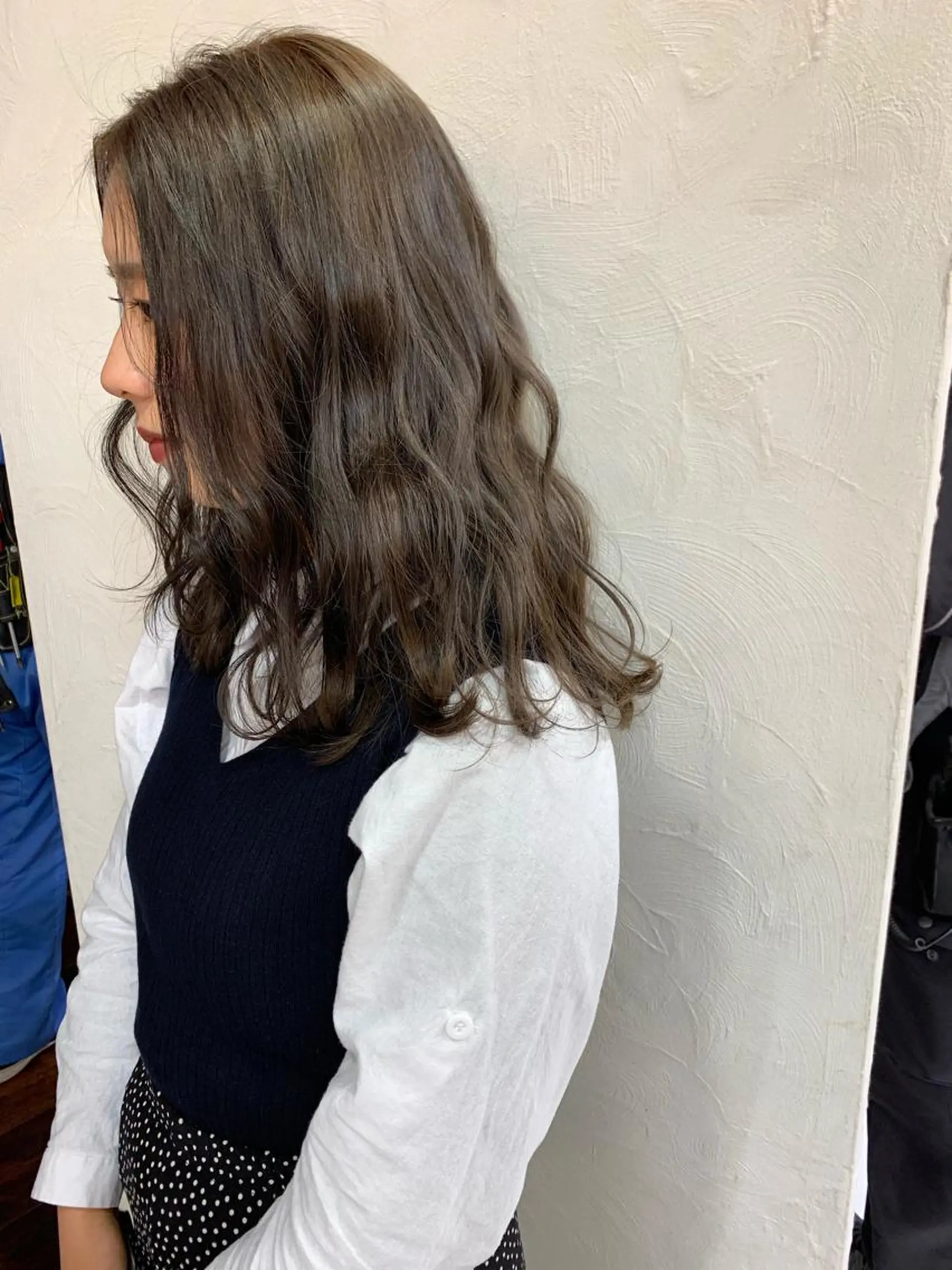 セミロング ヘアカラー 👑満足度1000% 重村　春奈👑のヘアスタイル
