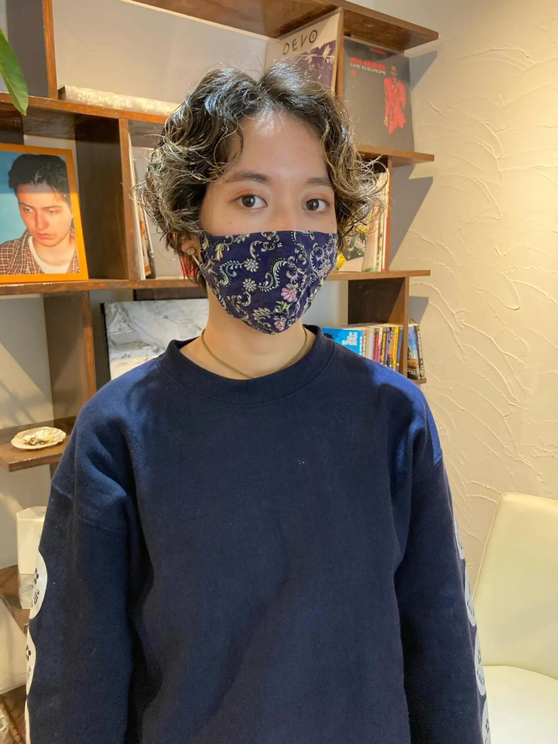 ショート ハイライト 金田 夏野のヘアスタイル