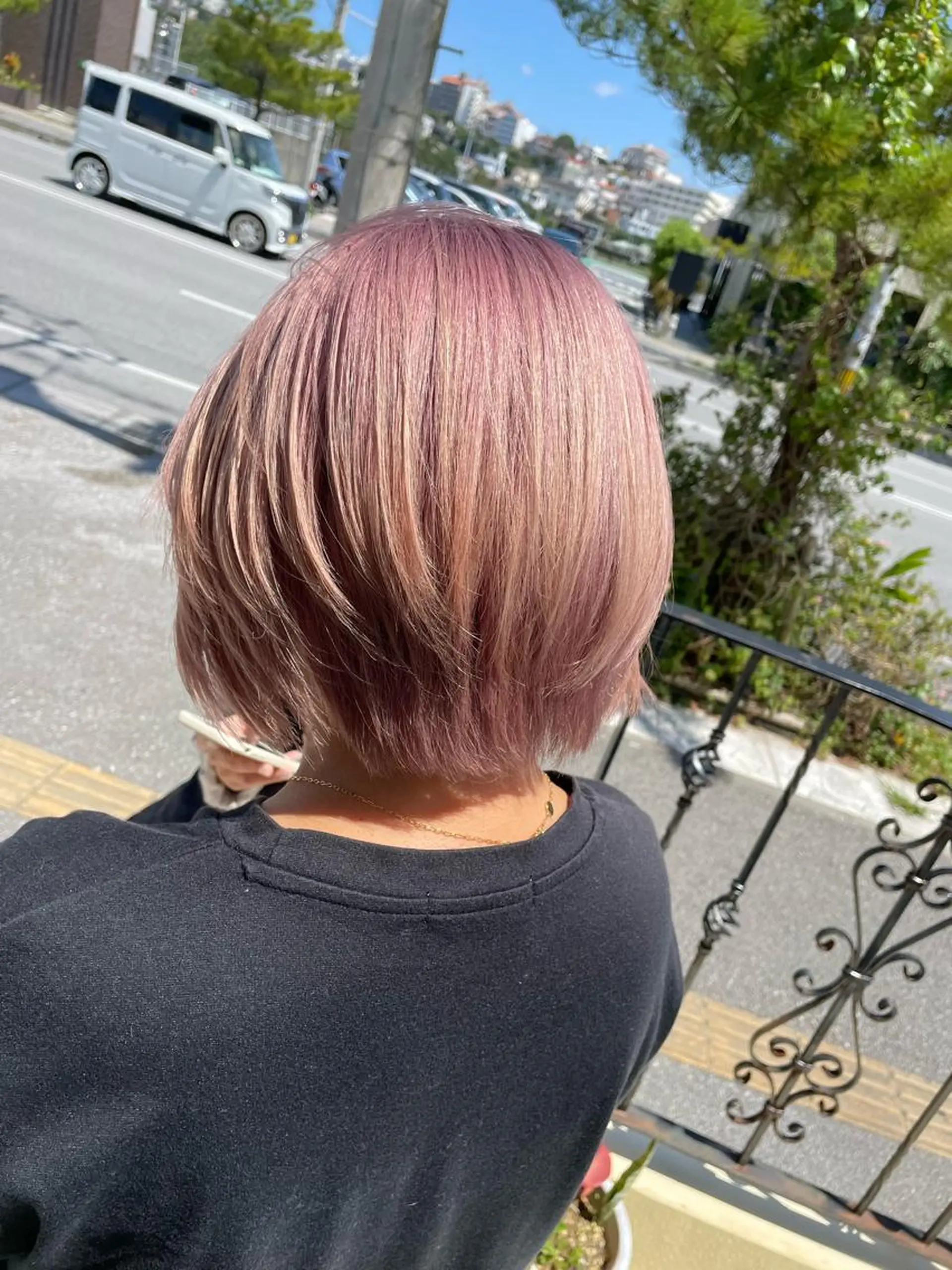 ショート Crén by marie 真嘉比店所属・東恩納 誠のヘアスタイル