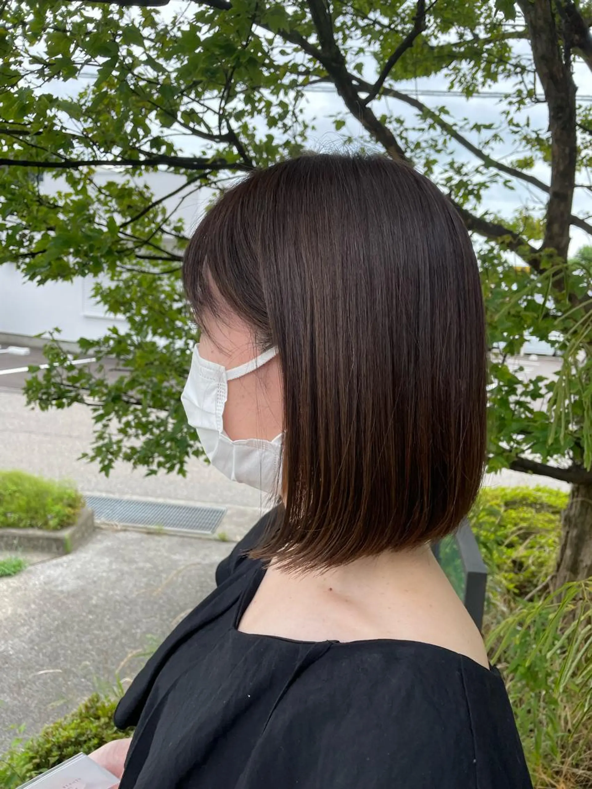 ミディアム カット テラダ ユウシンのヘアスタイル